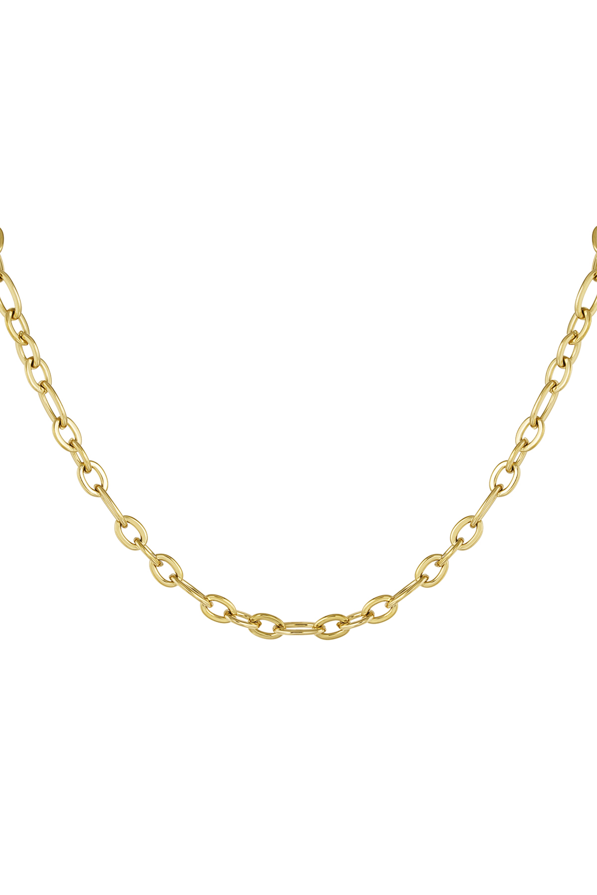 Chain basic link - gold 