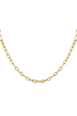 Chain basic link - gold h5 