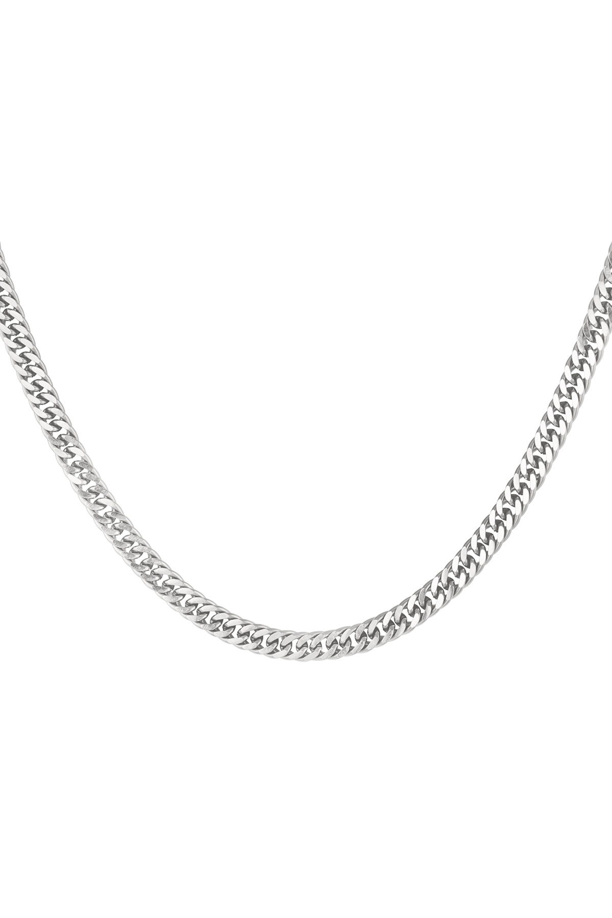 Link chain coarse - silver h5 