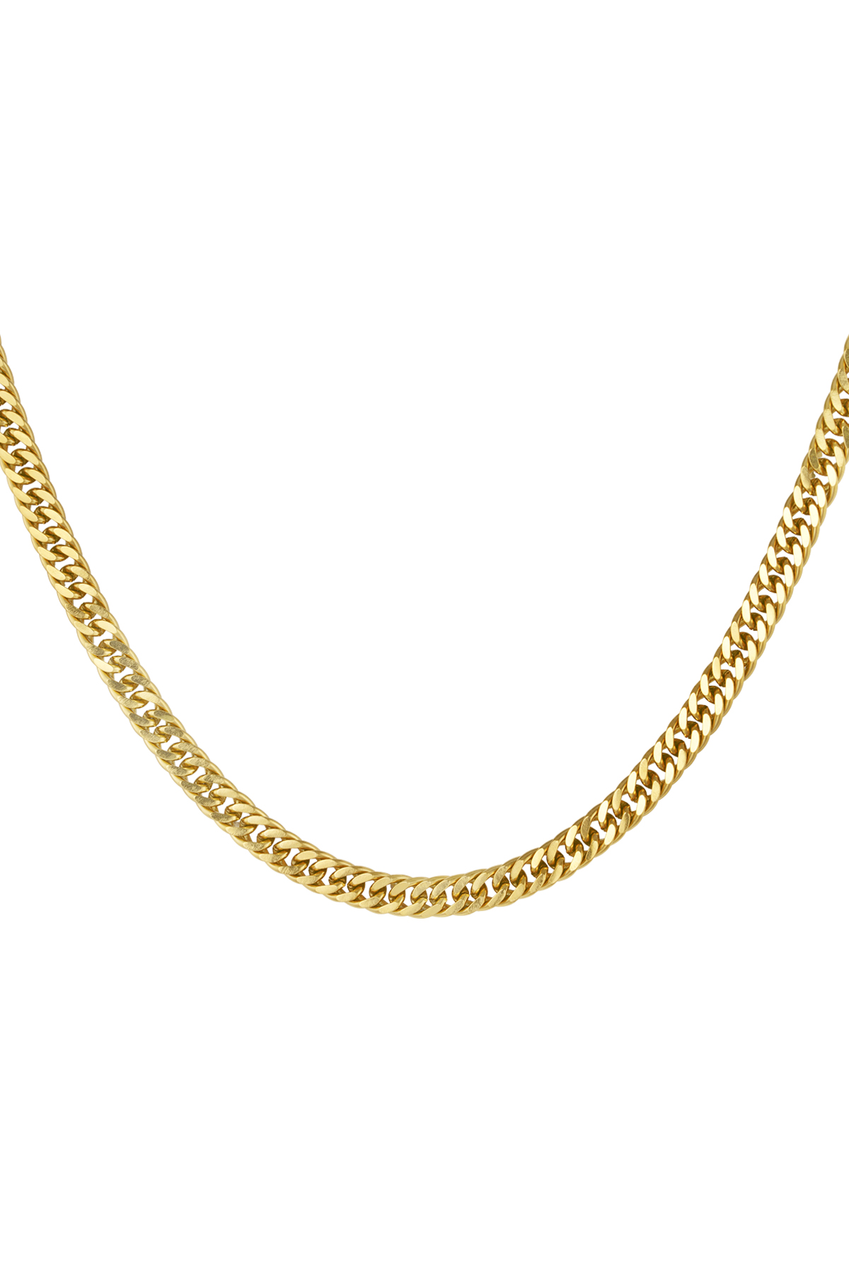 Link chain coarse - gold