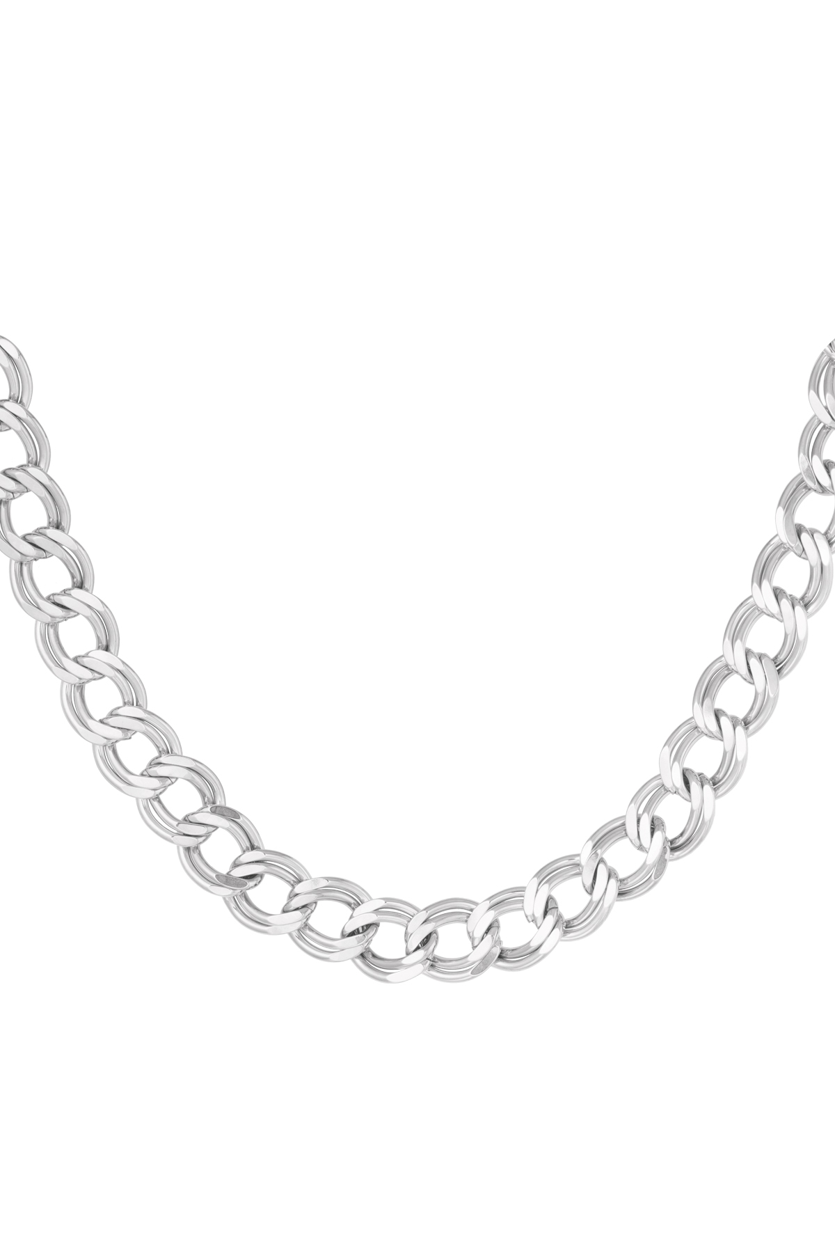 Chain thick links - Silver Color color 2