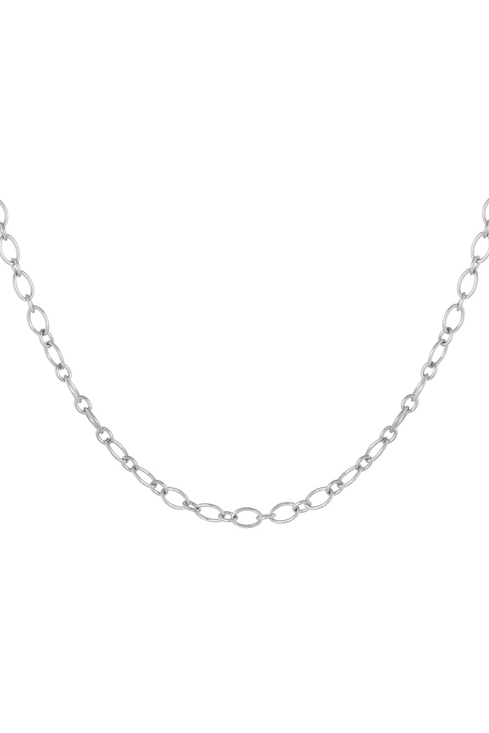 Link chain basic - silver 