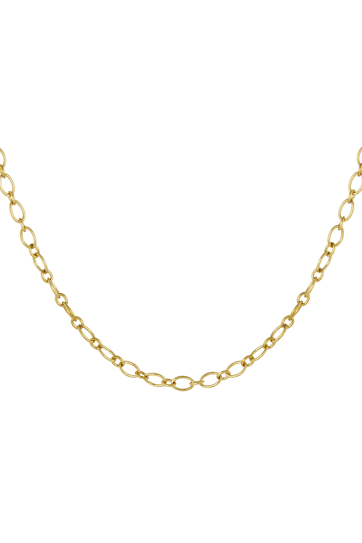 Gliederkette Basic - Gold