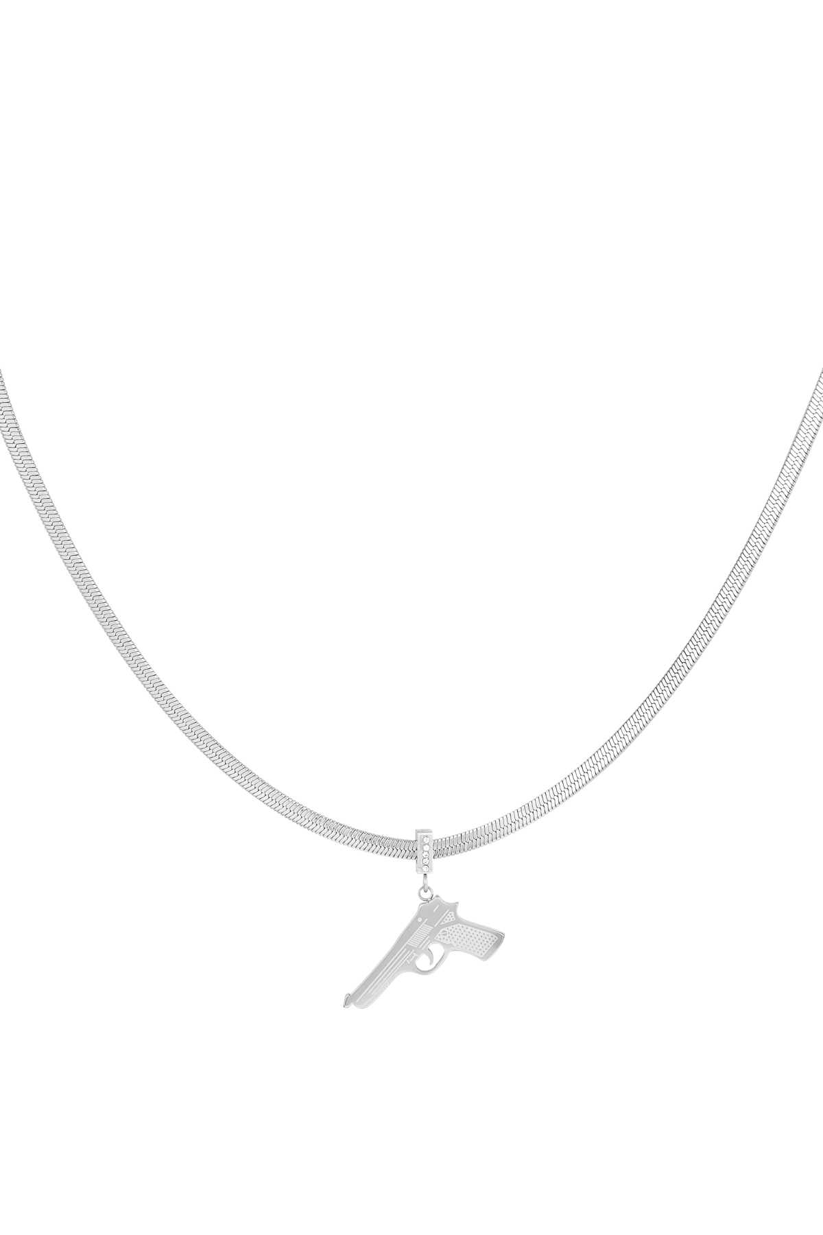 Chain pistol - Silver Color color