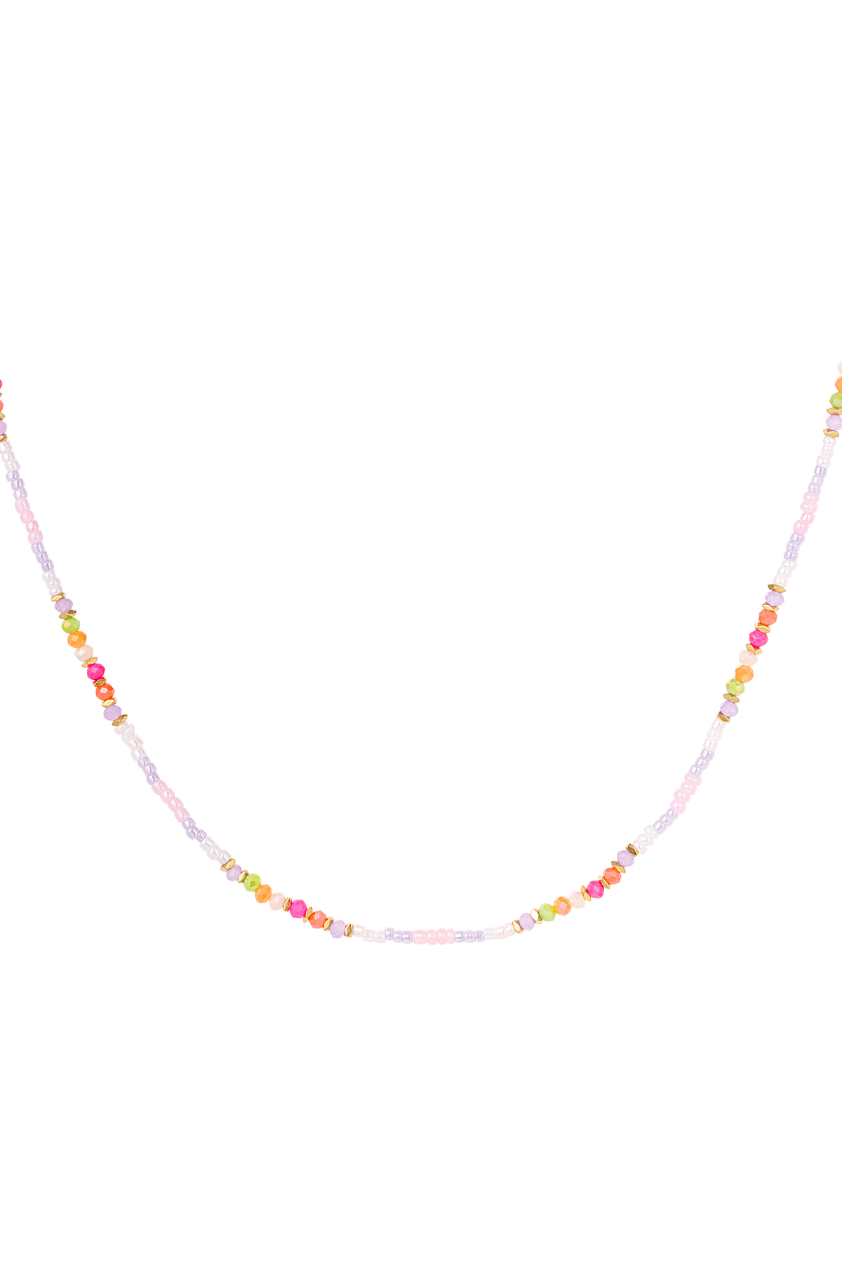 Bunte Perlenkette – mehrfarbig