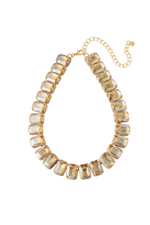 Necklace glamor - gold h5 