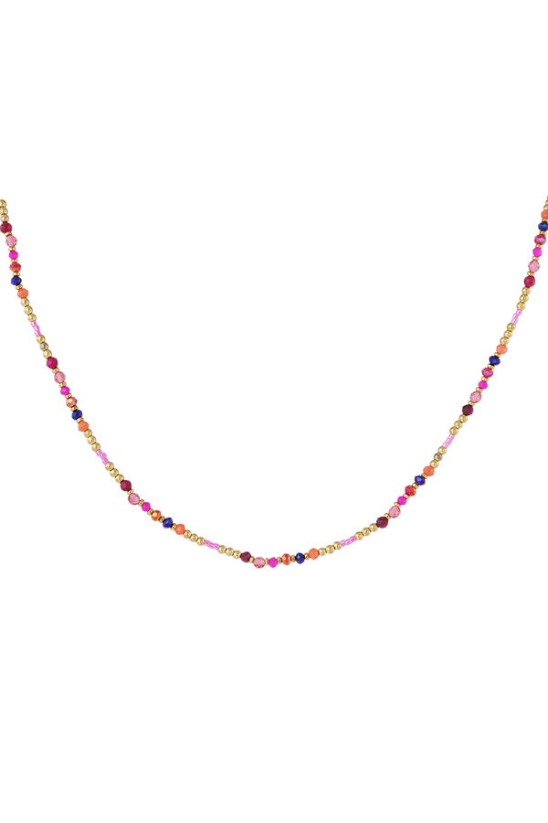 Bead necklace - multi