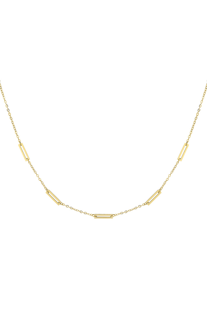 Halskette 5 Glieder - Gold 