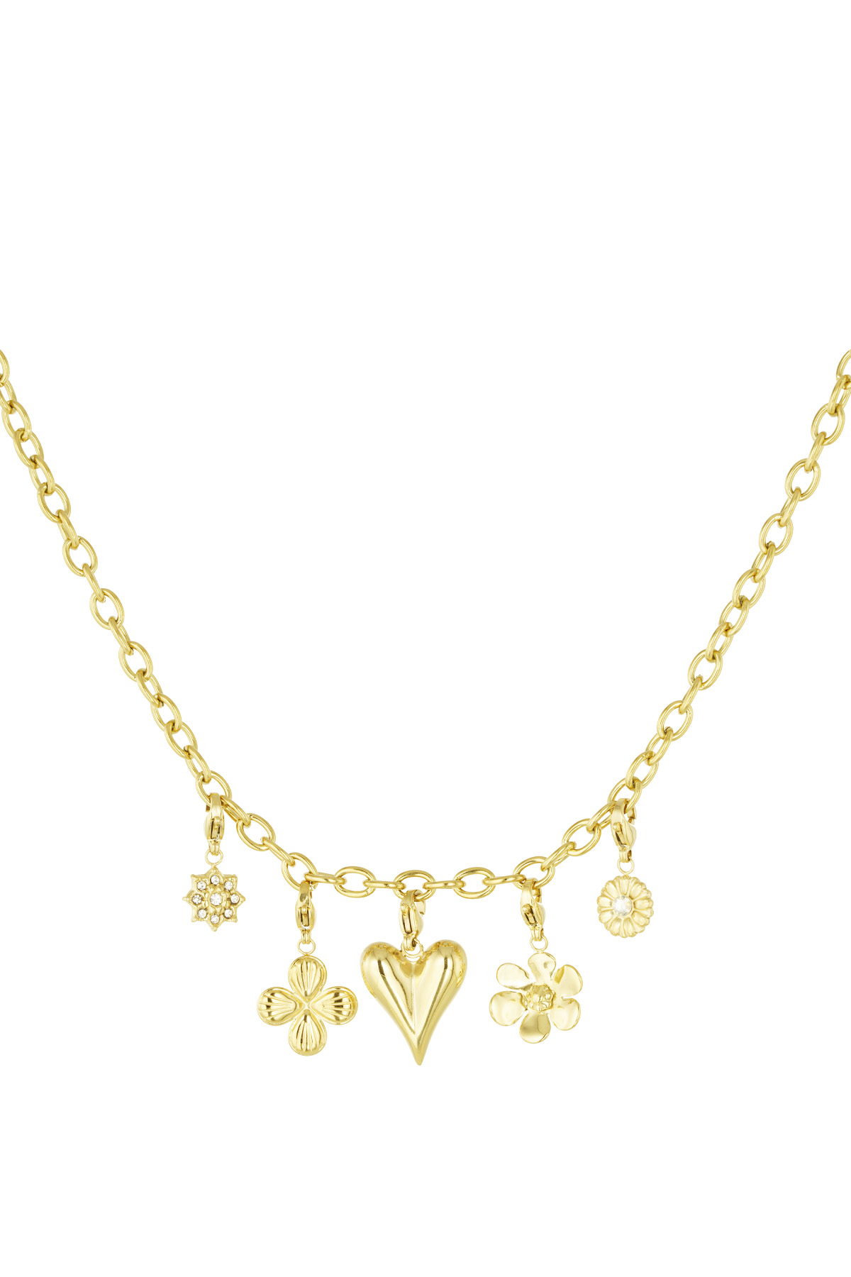 Bedelketting charming daily - goud