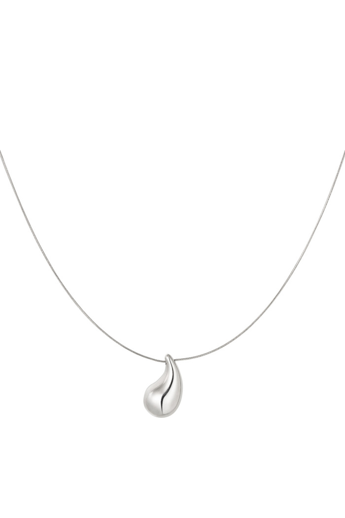 Drop necklace - silver 