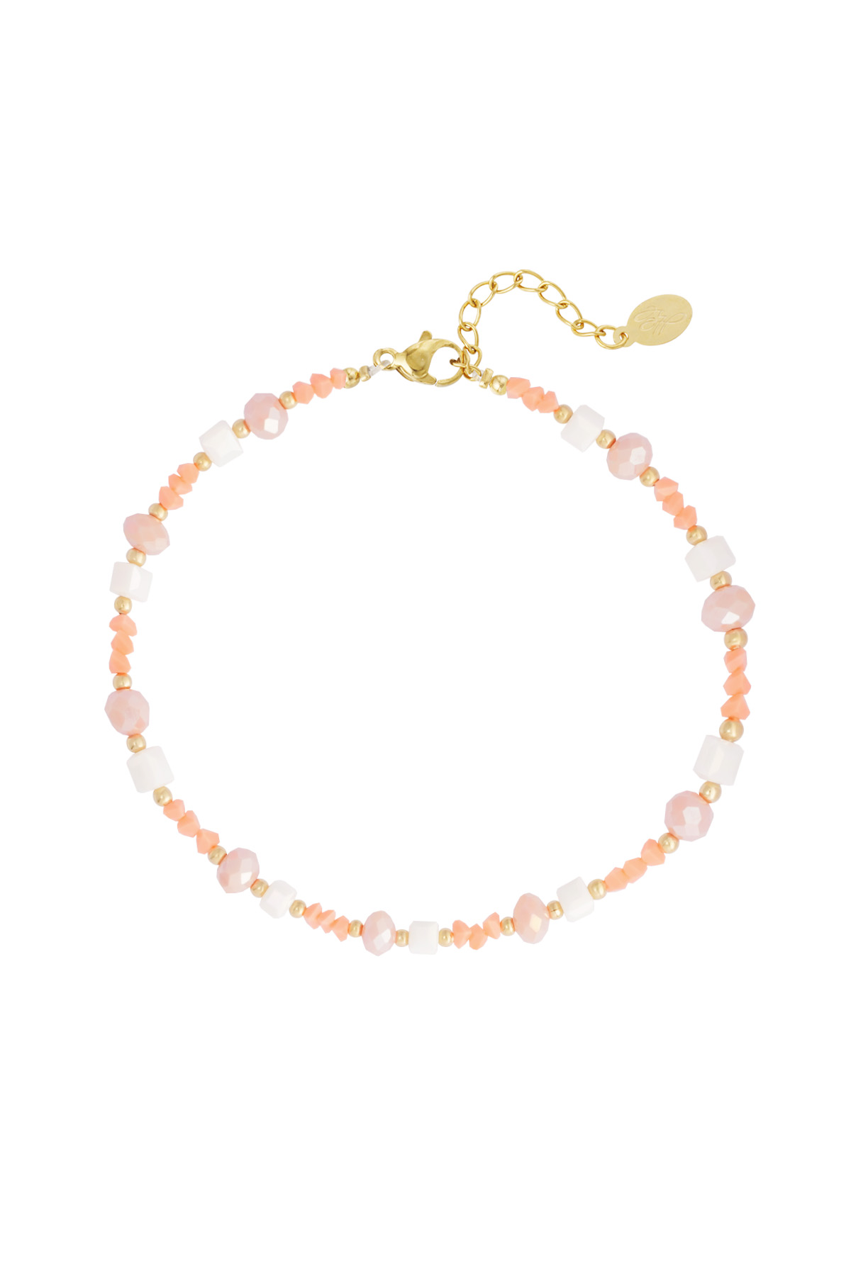 Bracelet ambiance plage - orange/or