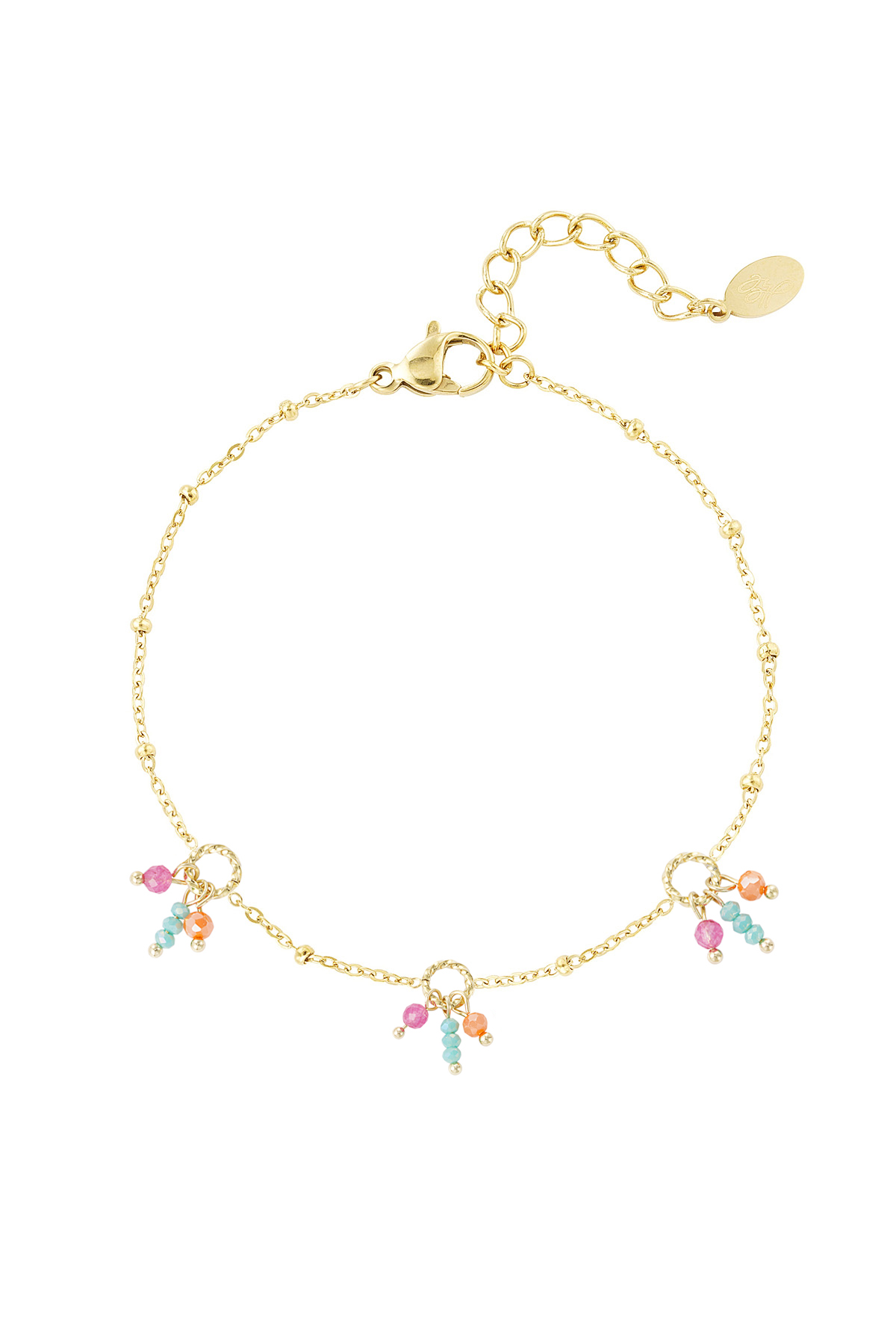 Anklet summer fiesta - Gold color