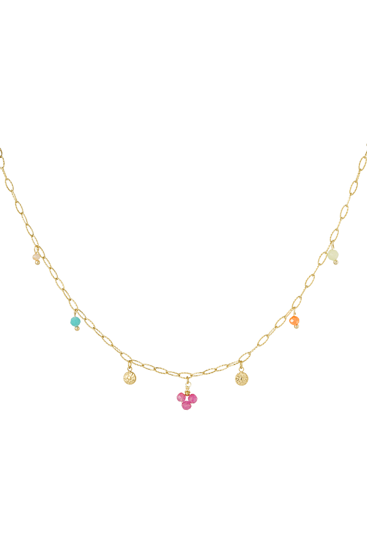 Necklace summer love - gold