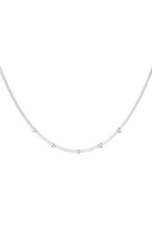 Necklace love me - silver h5 