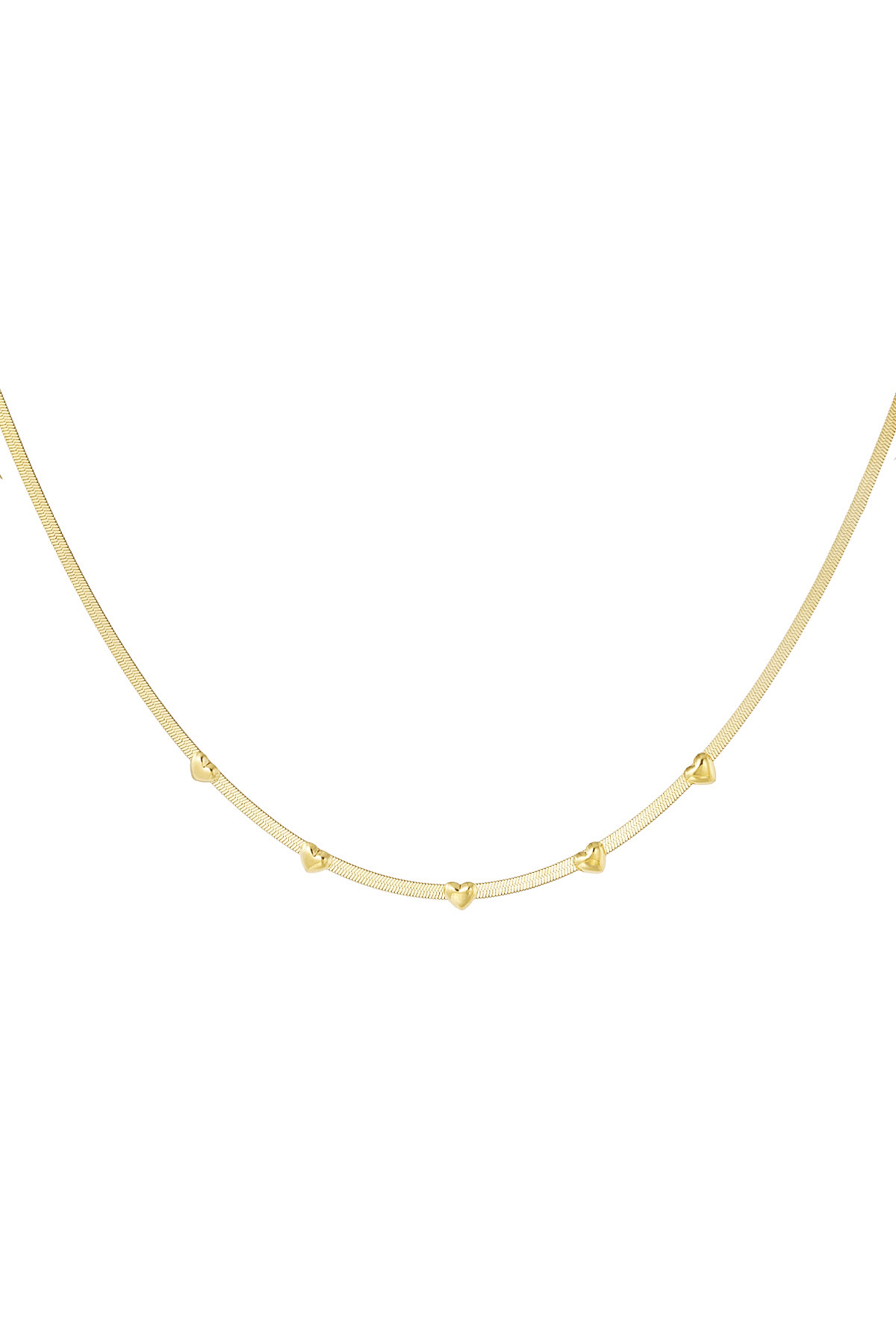 Necklace love me - gold