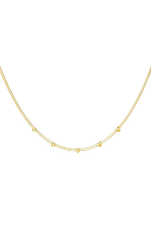 Necklace love me - gold h5 