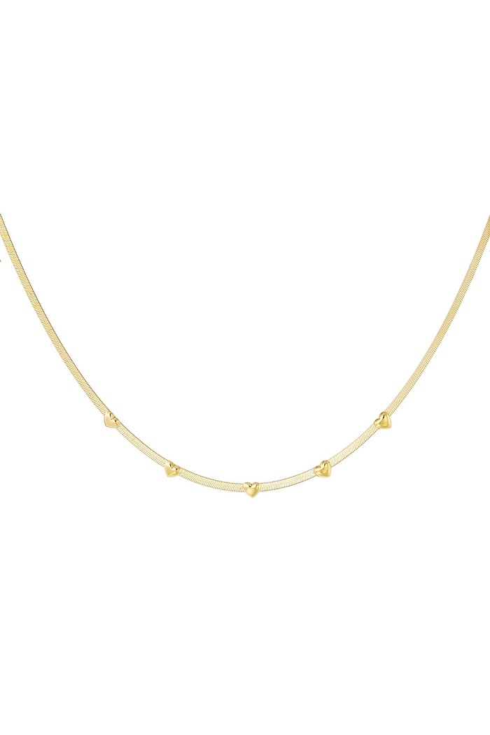 Necklace love me - gold 
