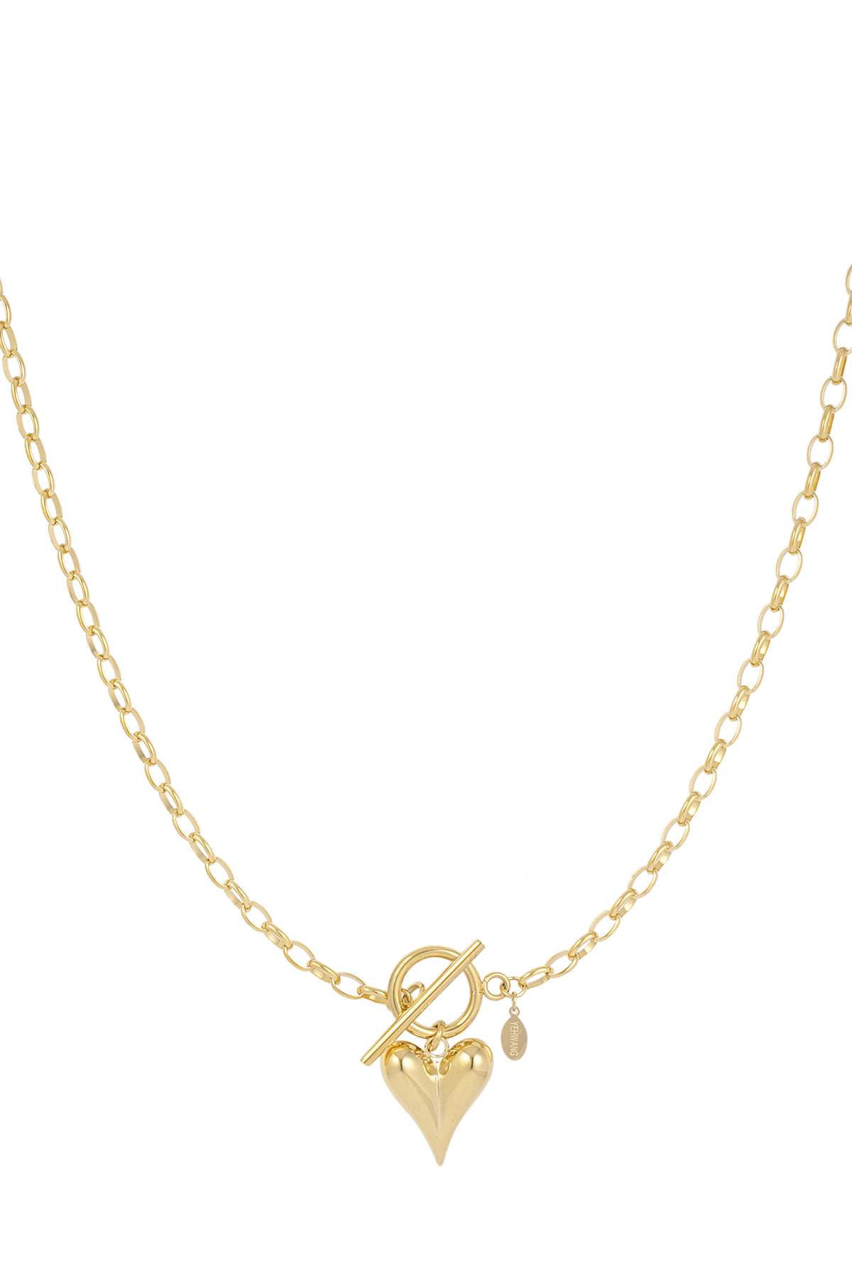 Necklace love lies - Gold color