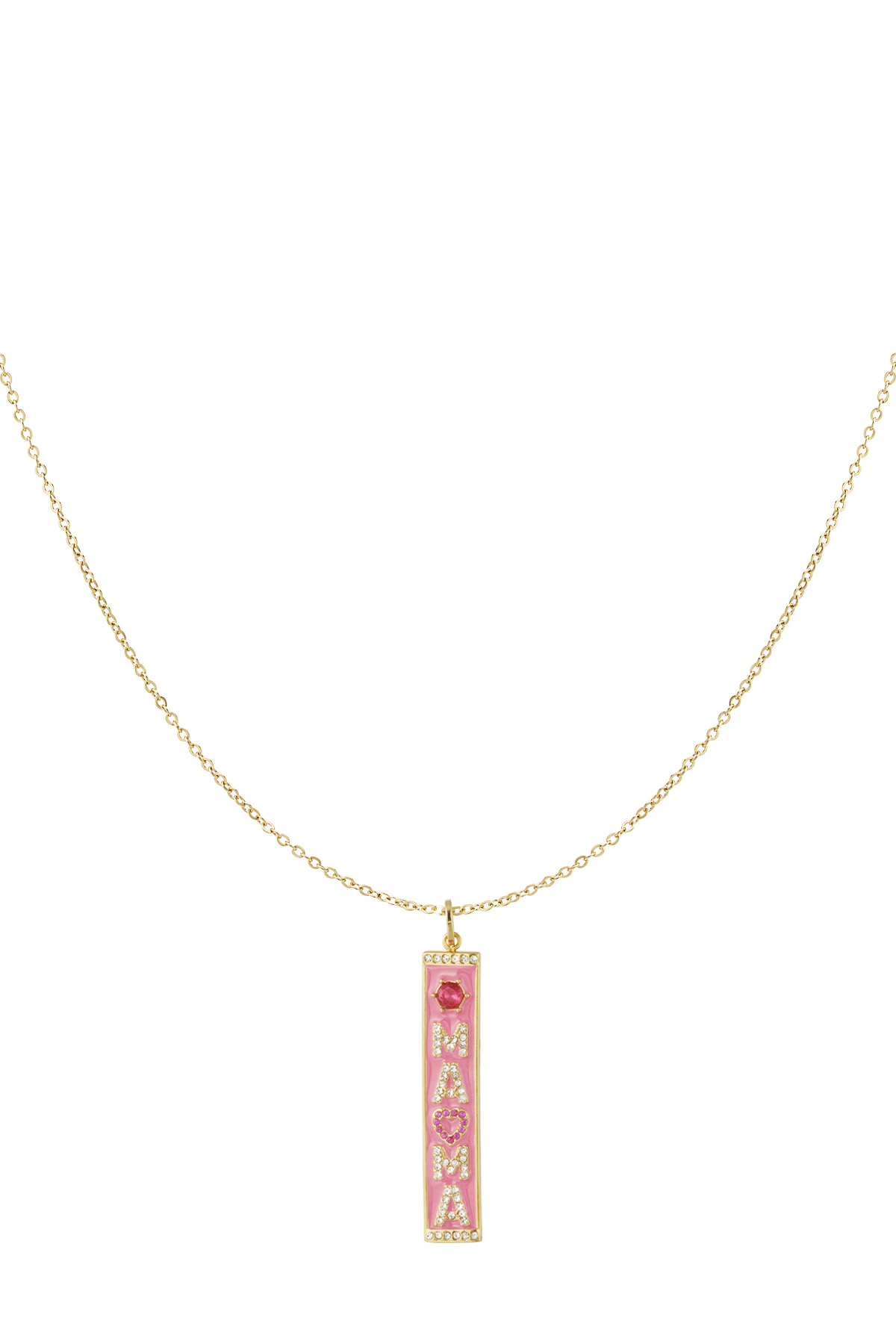 Ketting mama love - goud