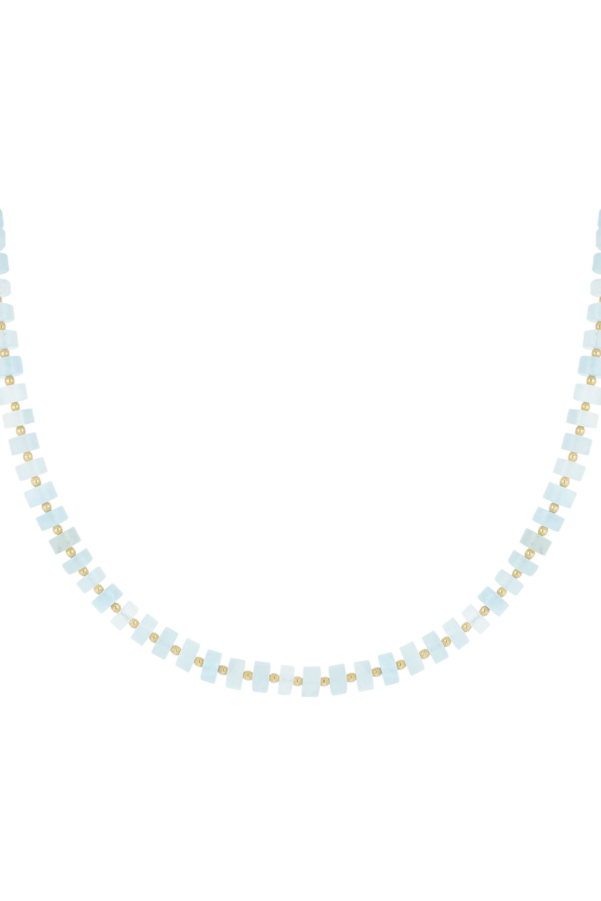 Necklace army vibe - light blue h5 