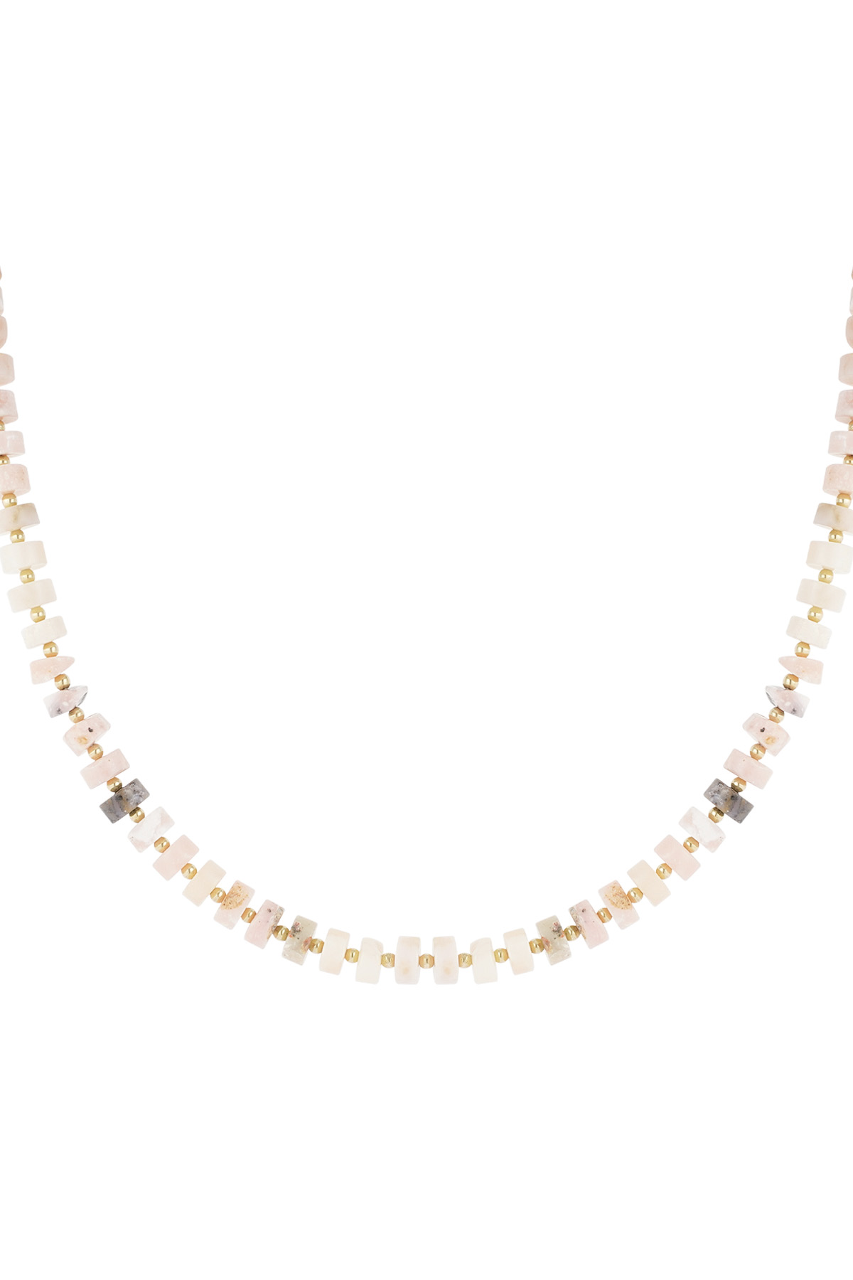 Necklace army vibe - pale pink h5 