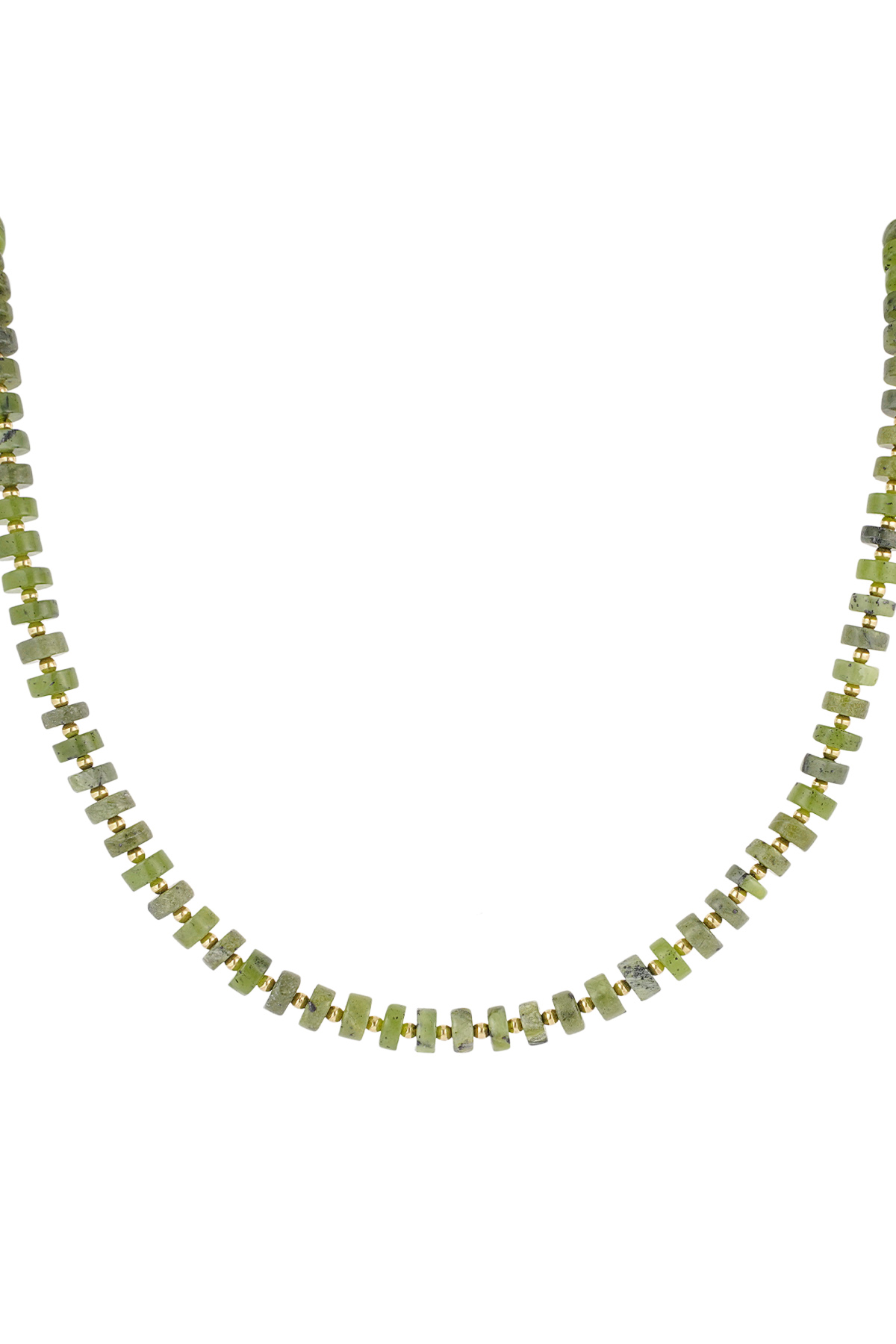 Collana atmosfera militare - oro verde h5 