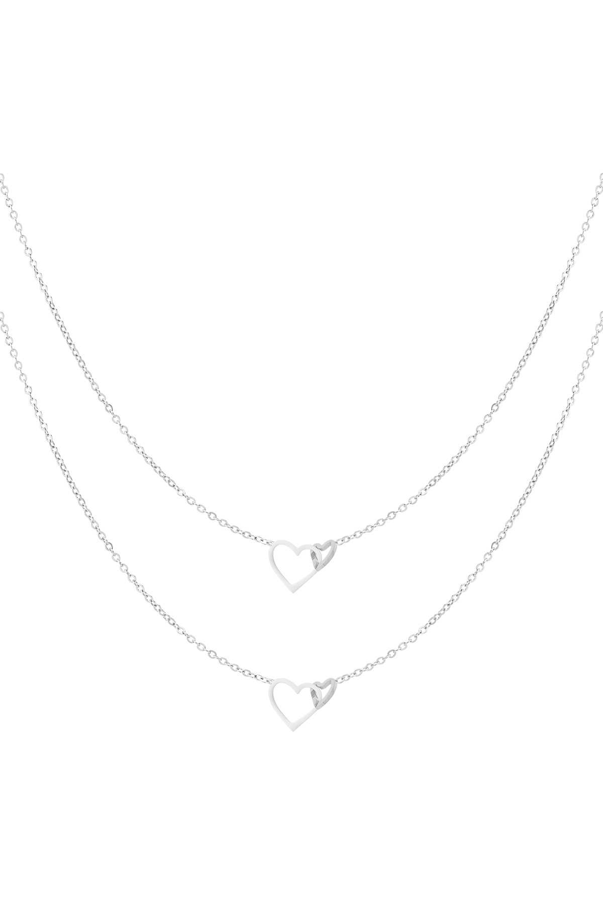 Eternal love necklace - silver h5 Picture2