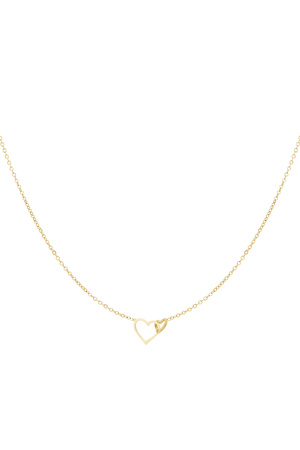 Eternal love necklace - gold h5 Picture3
