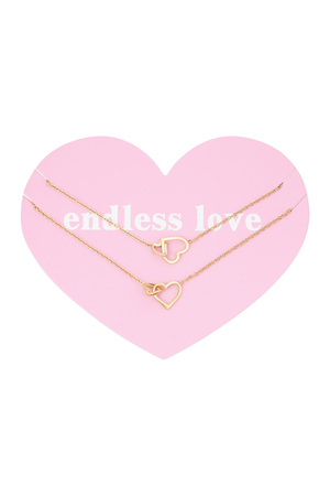 Halskette „Ewige Liebe“ – Gold h5 Bild2