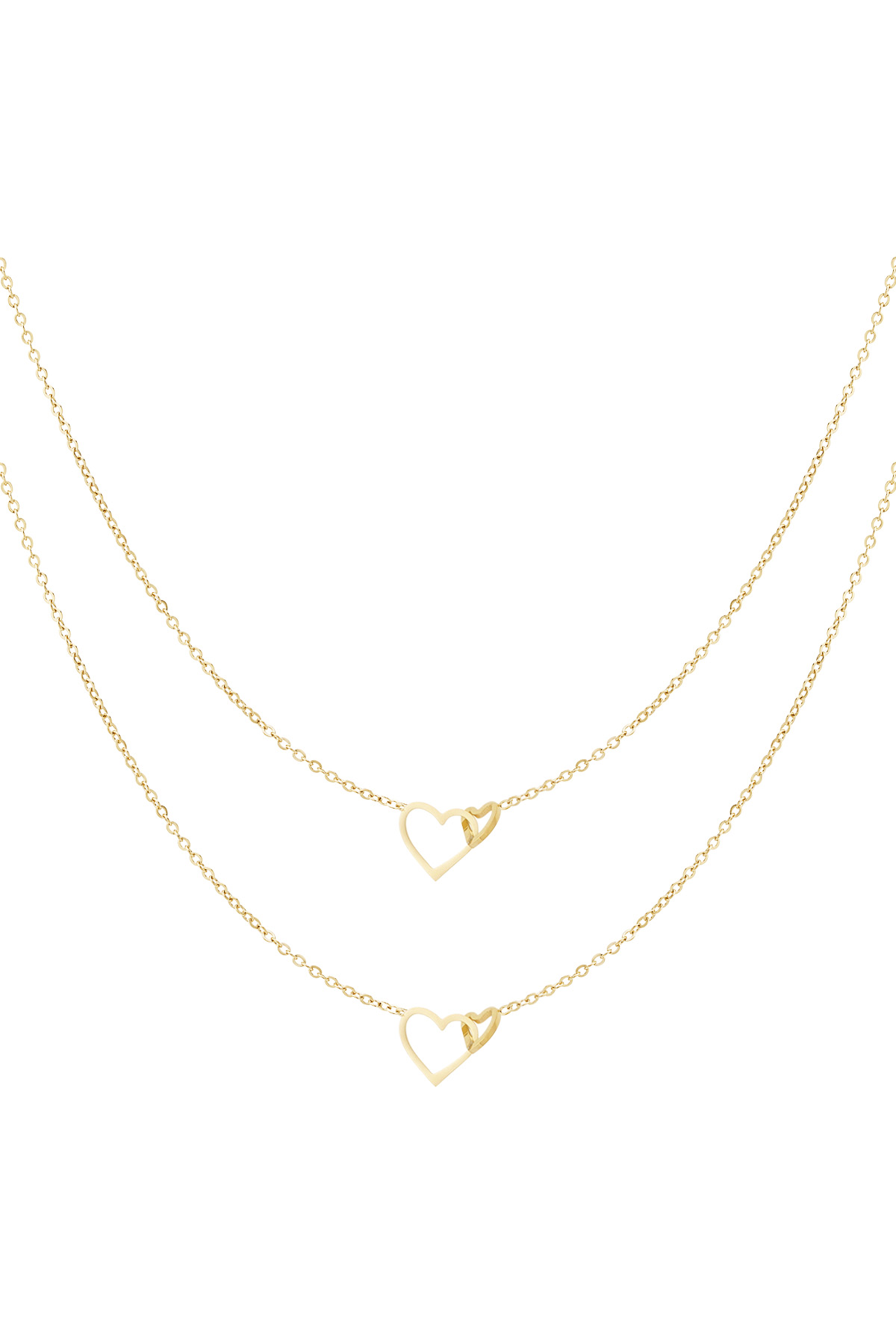 Ketting eternal love - Goud kleur