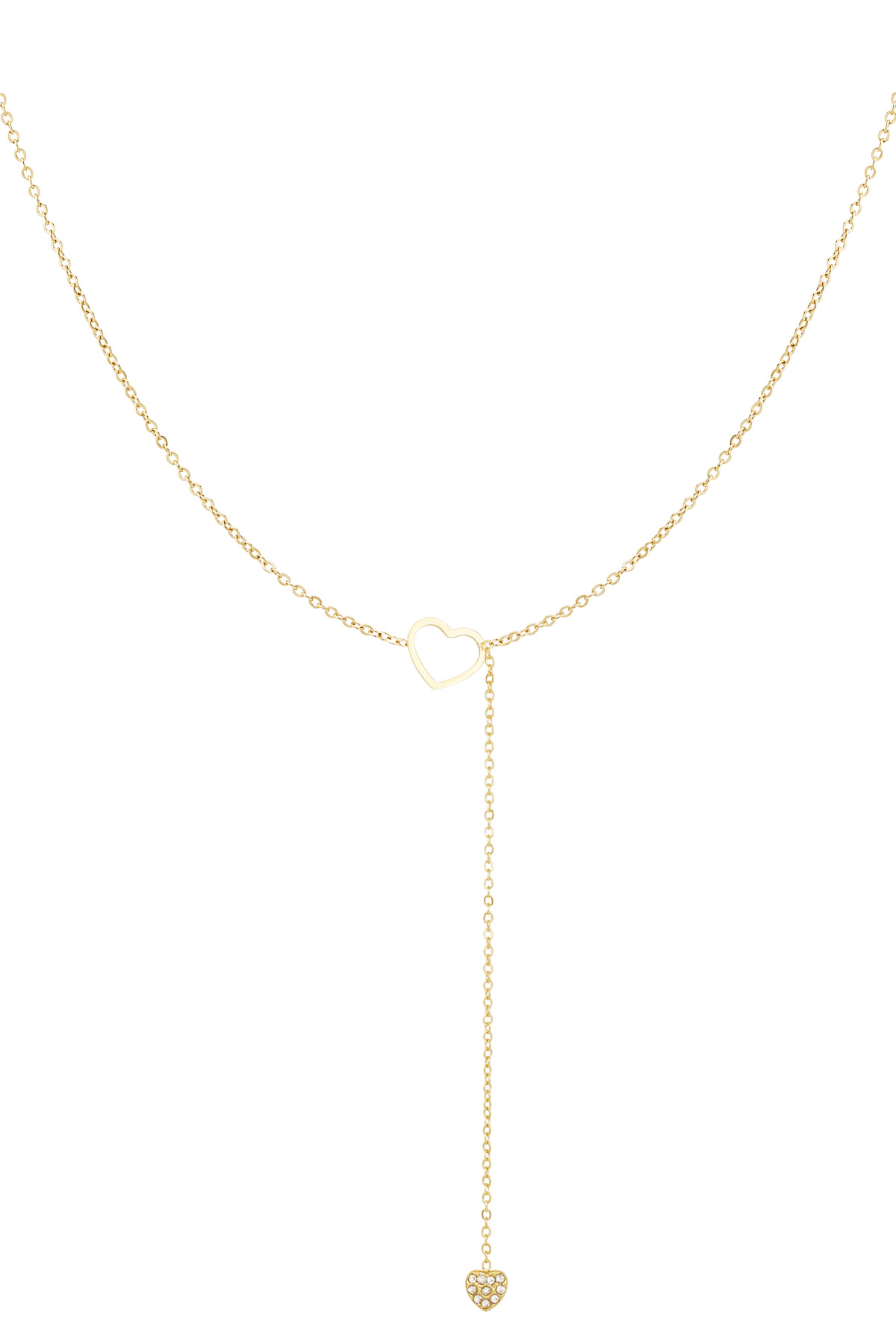 Ketting cherised treasure - Goud kleur