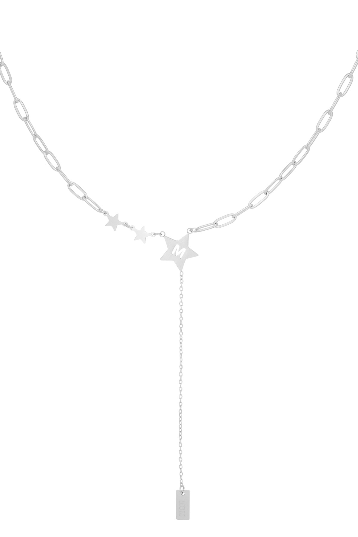 Collier grâce infinie - argent h5 Image2