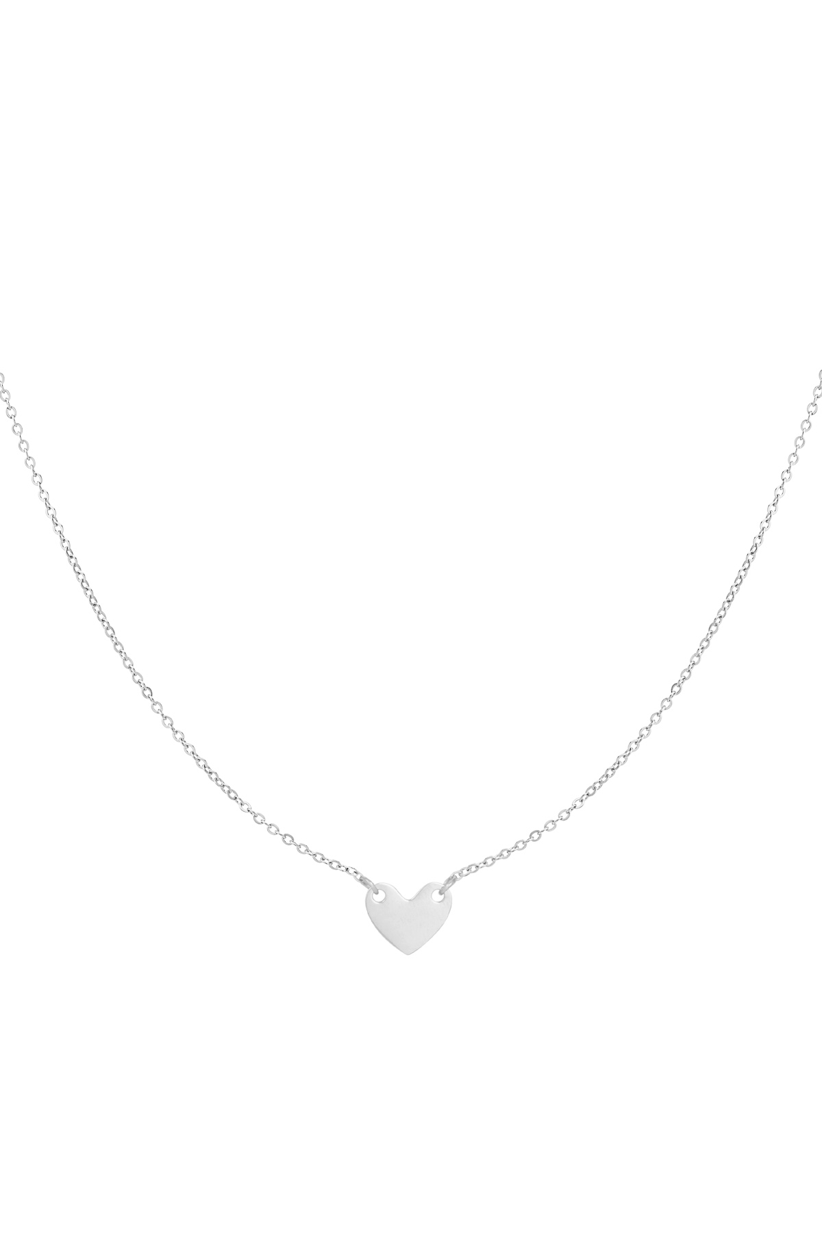 Collier affection durable - argent h5 Image3