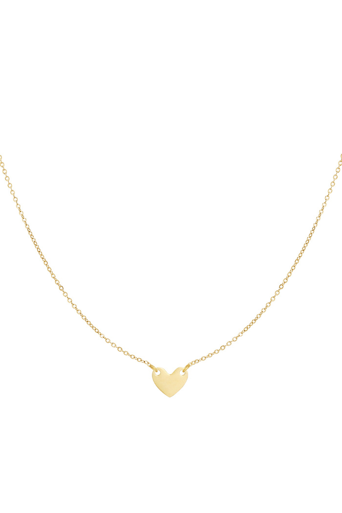 Necklace enduring affection - gold Picture2