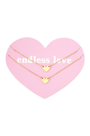 Halskette „Enduring Affection“ - Gold h5 Bild3