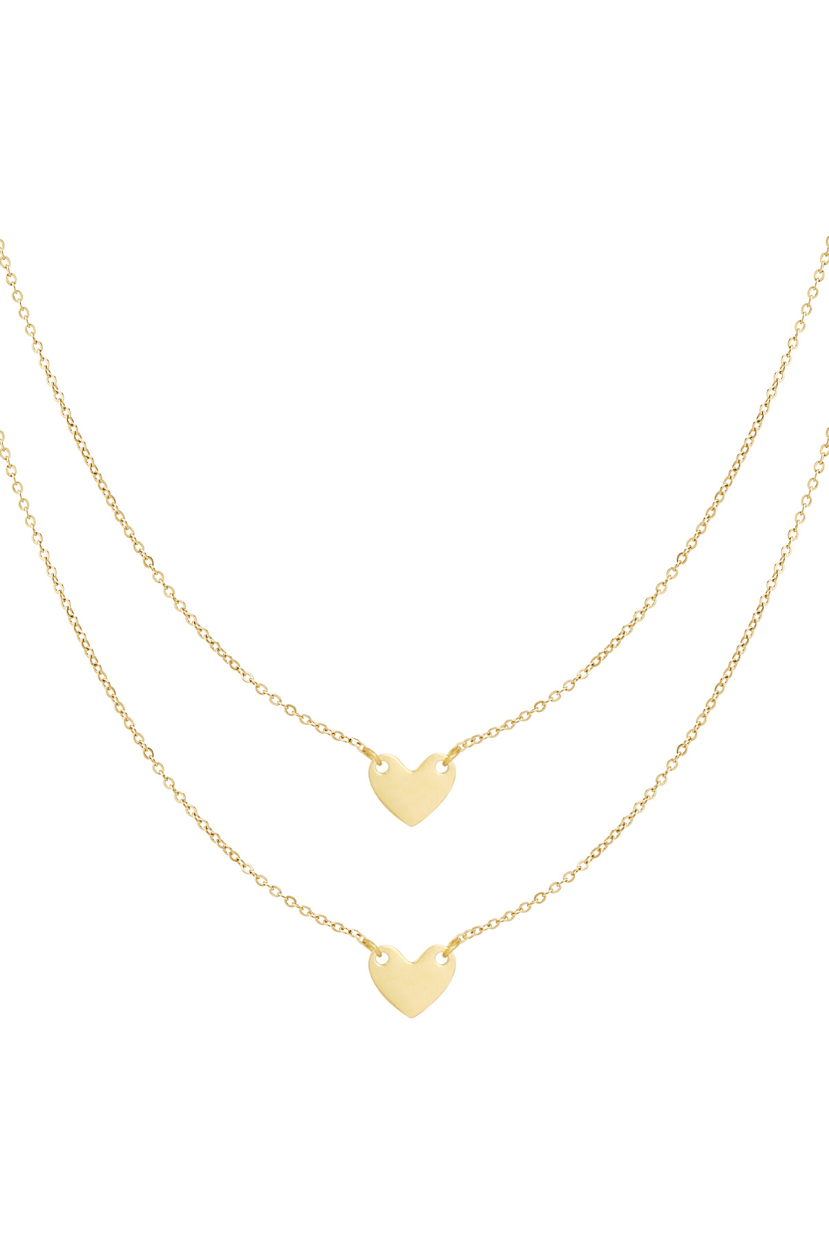Collier affection durable - or