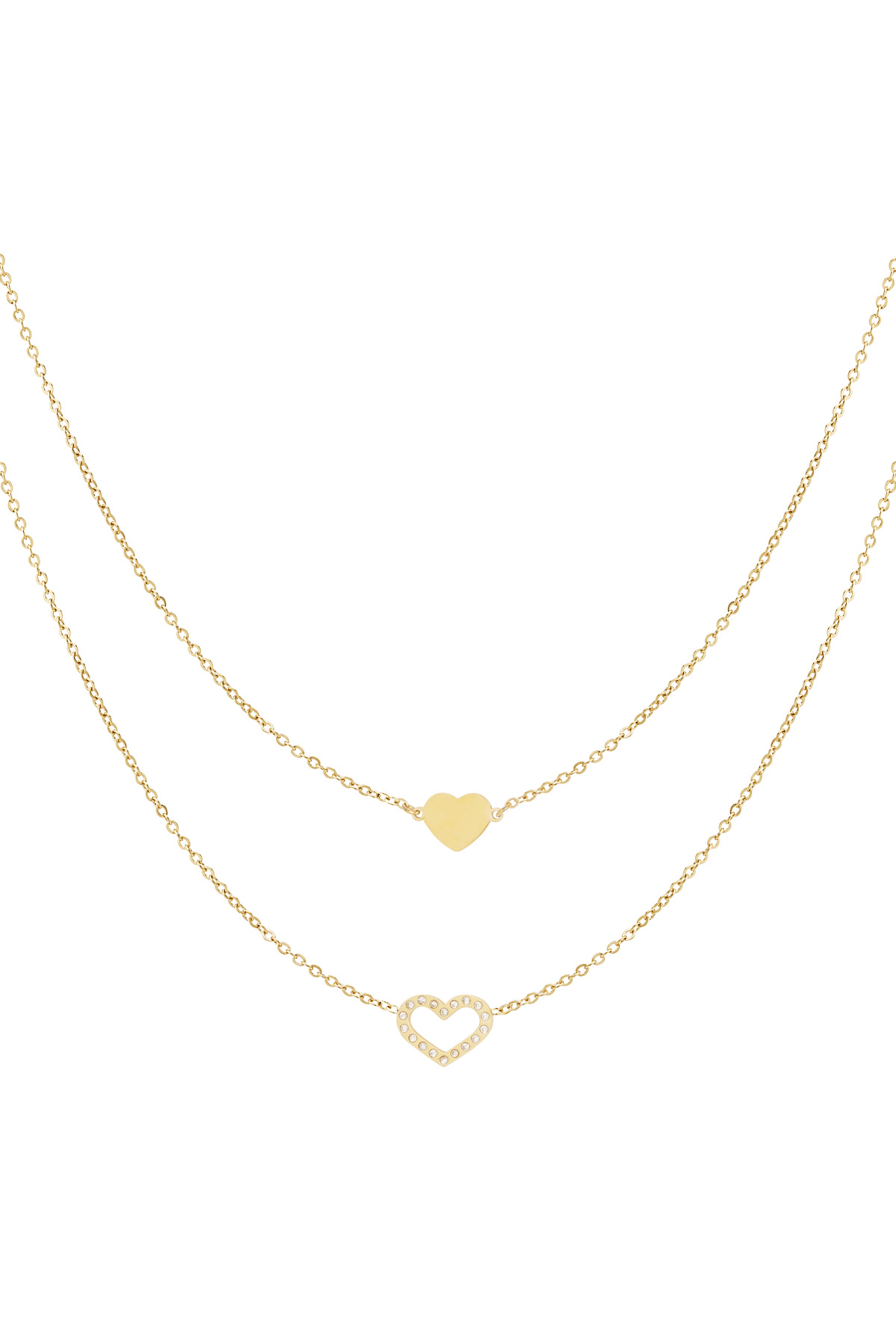 Necklace forever bond - gold h5 