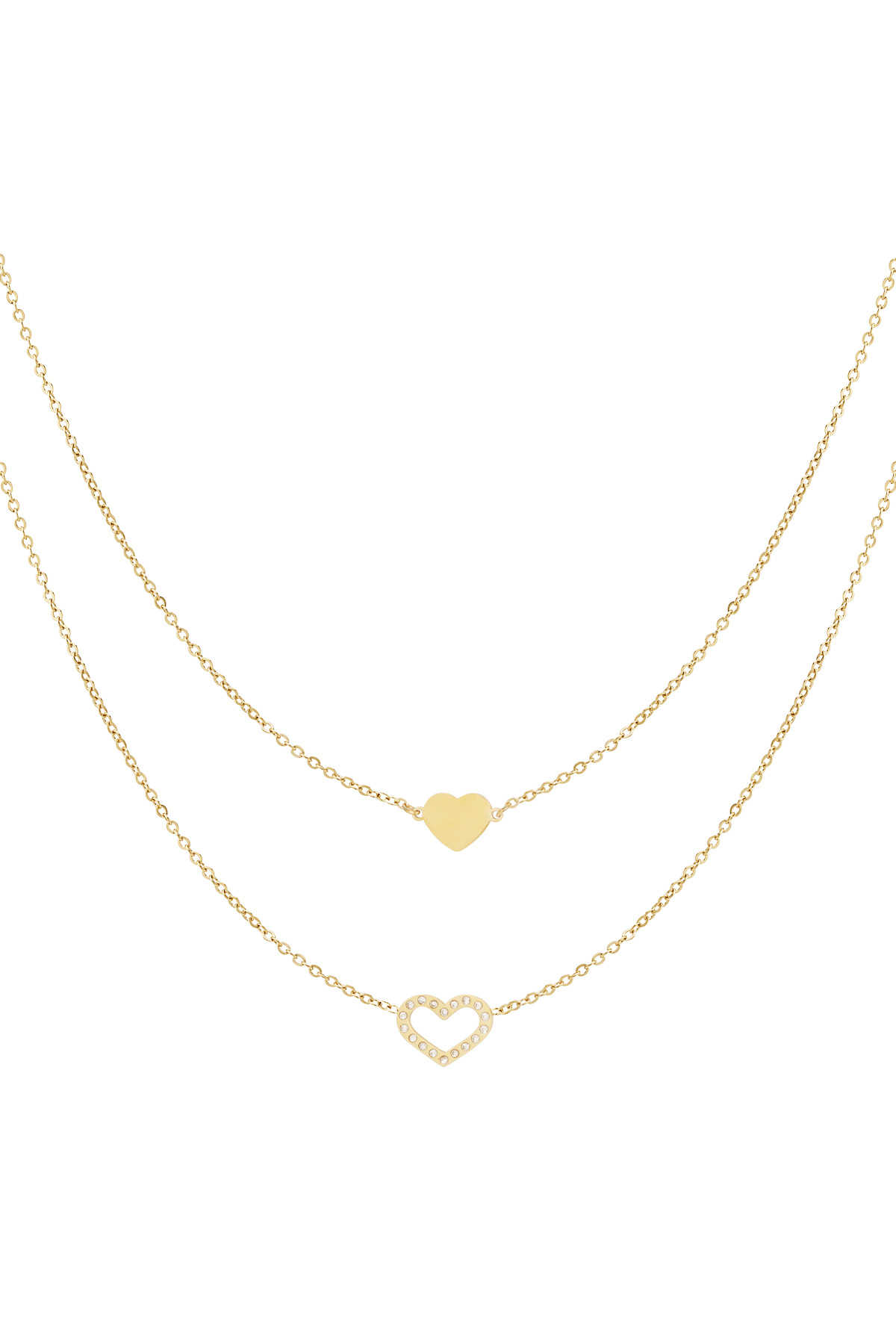 Necklace forever bond - Gold color 2