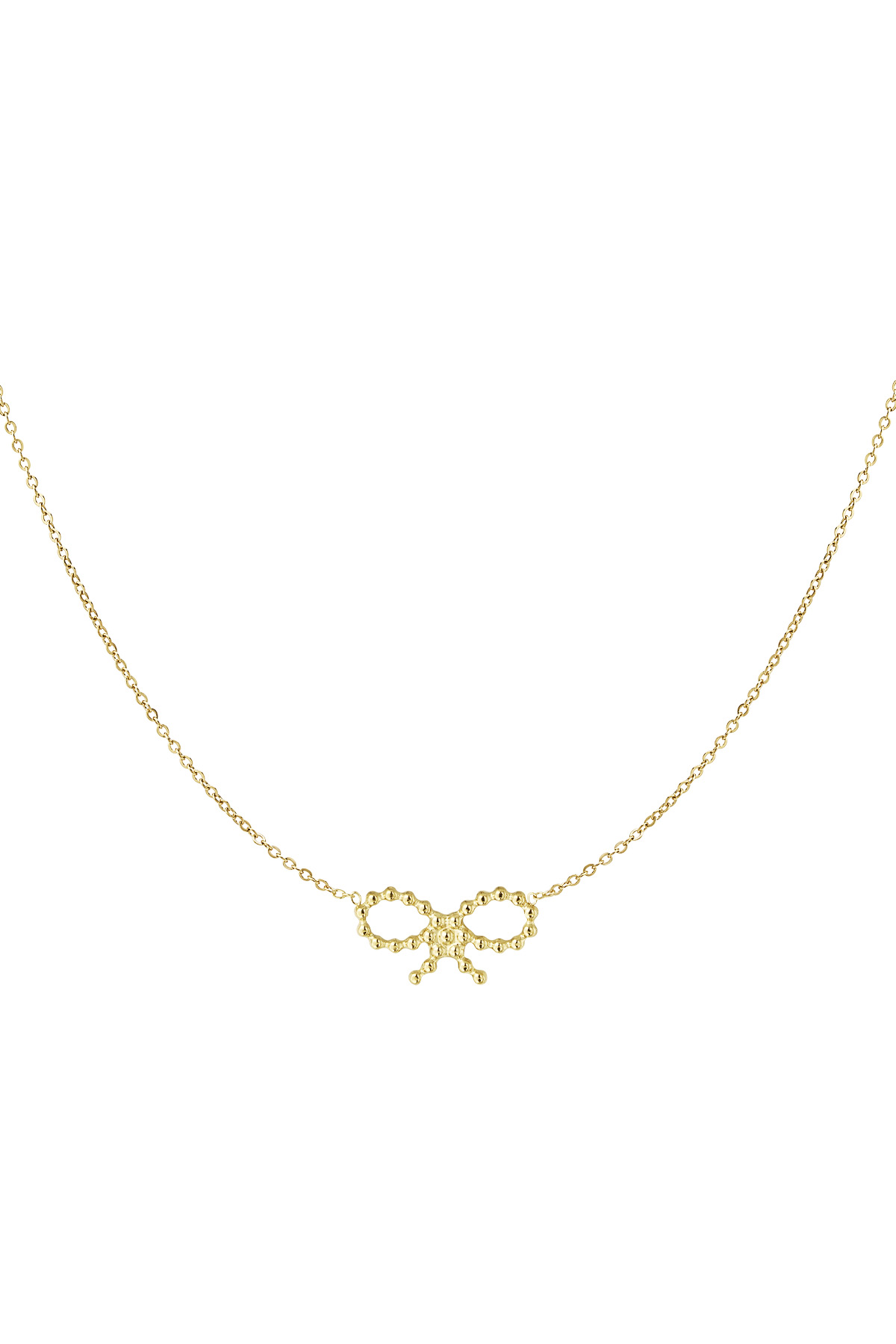 Necklace bows sunday - gold