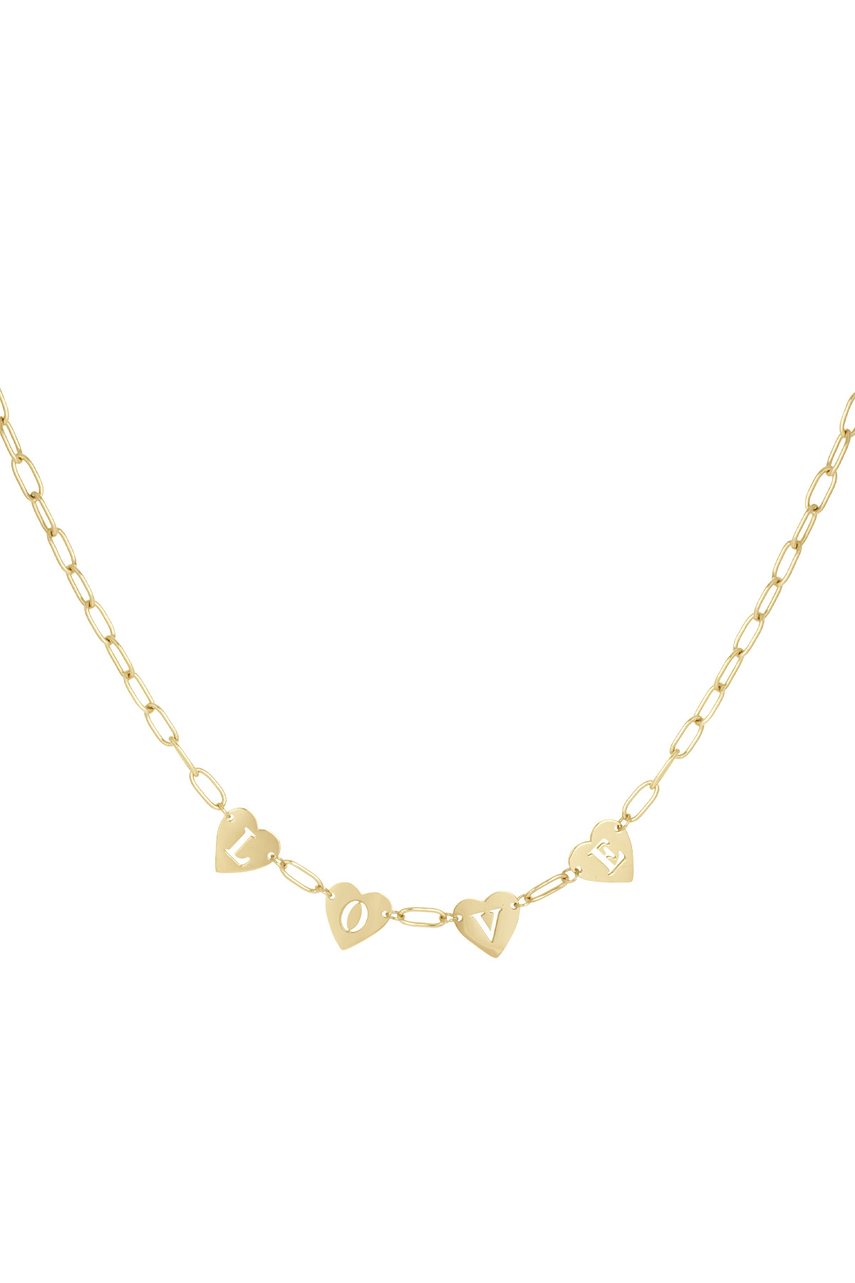 Loving Link ketting - goud h5 