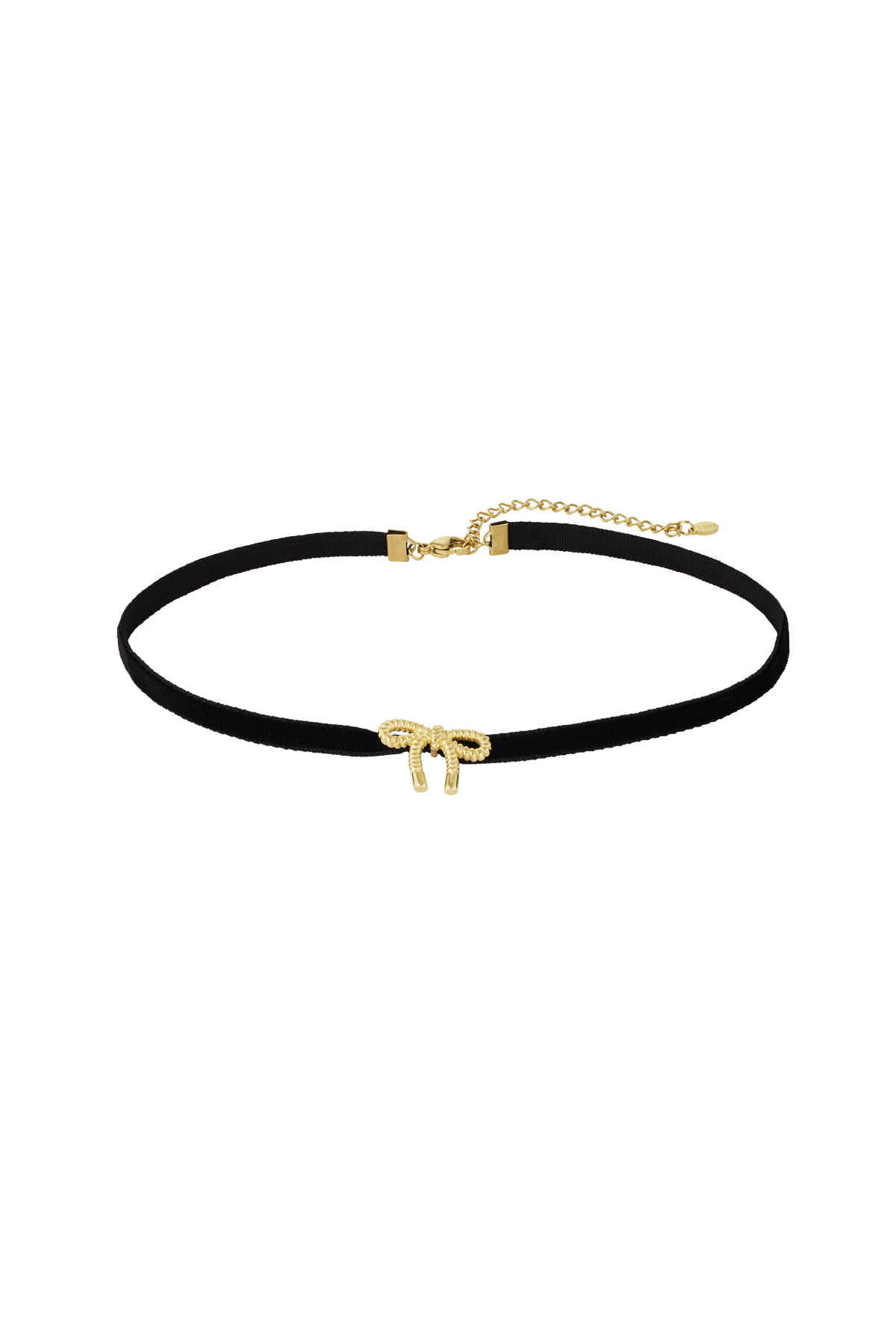 Choker Schleife - gold h5 