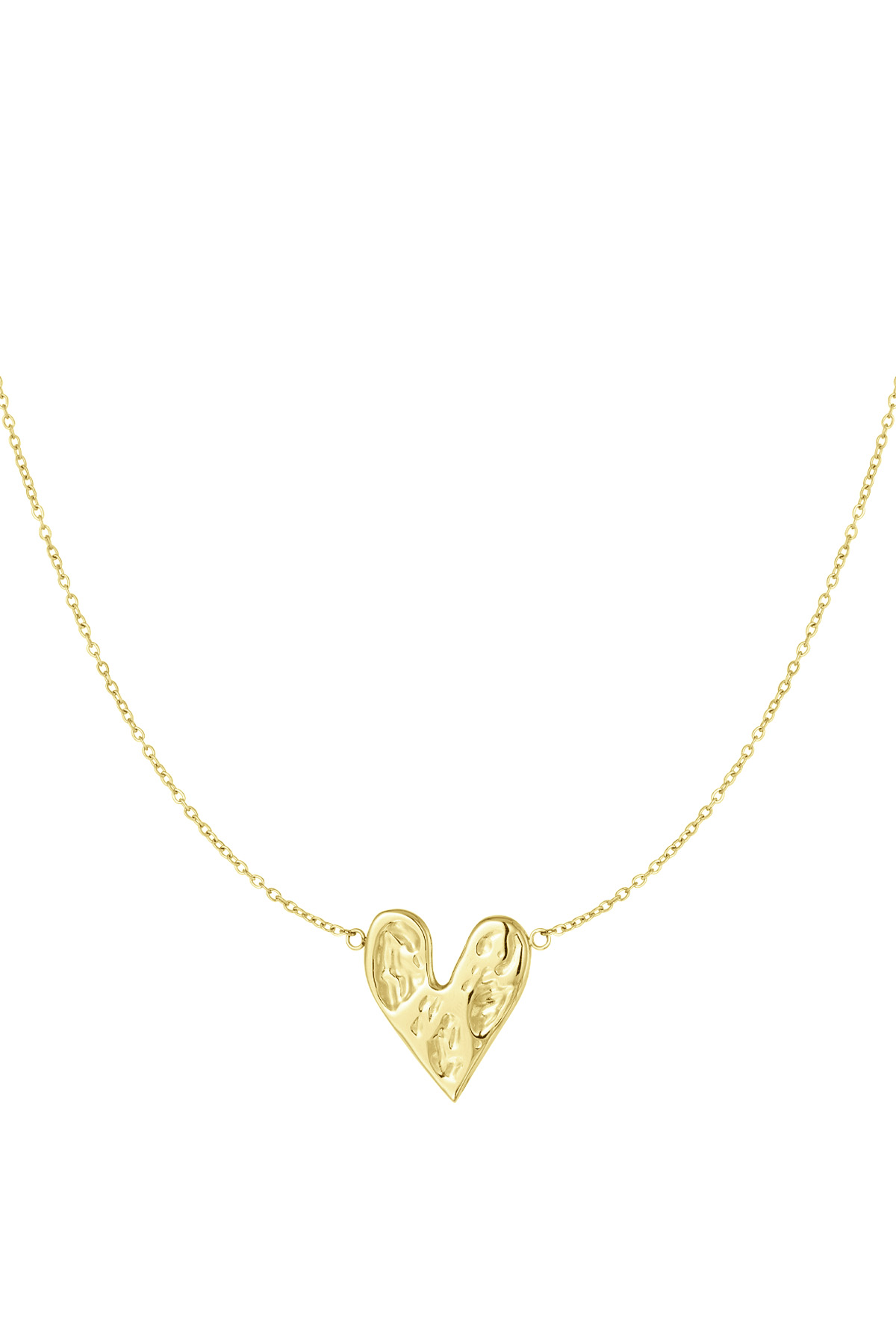 Collier mon amour - or h5 