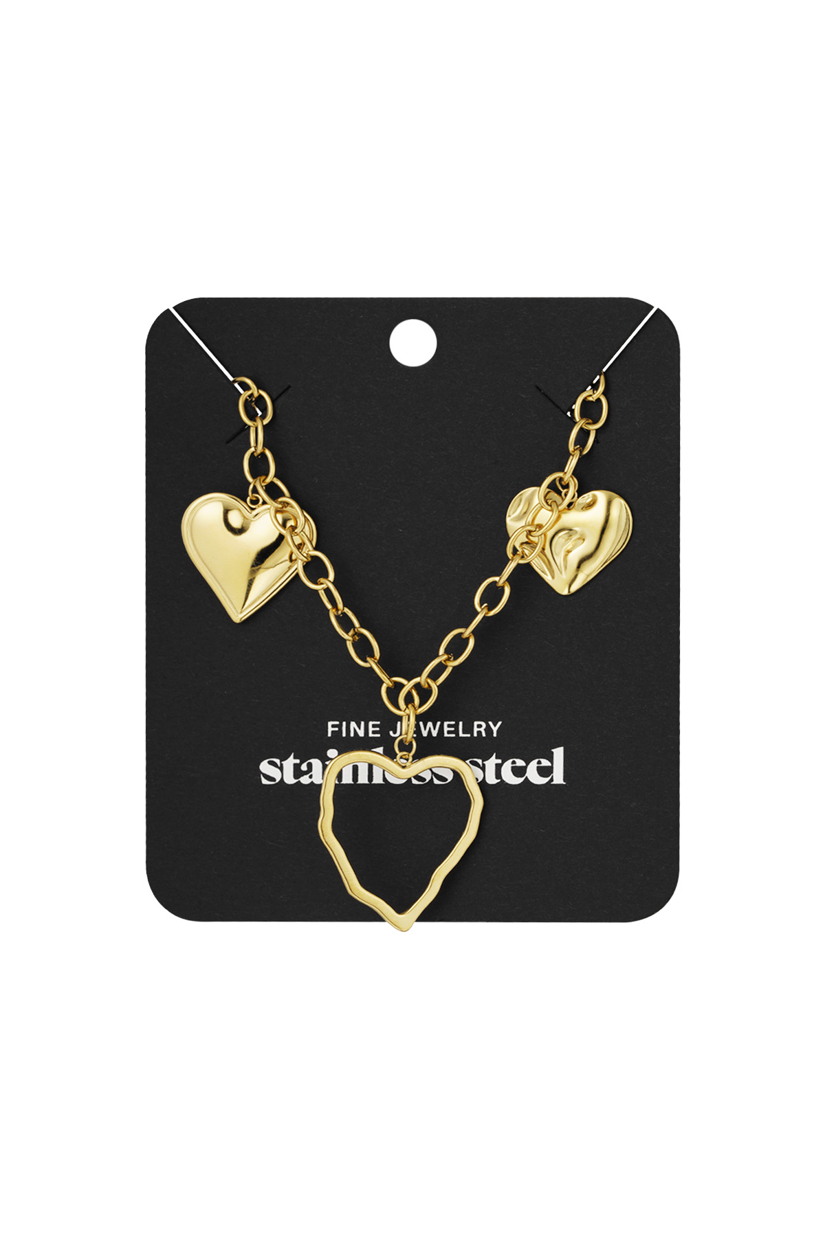 Charm necklace lover girl era - gold h5 Picture3