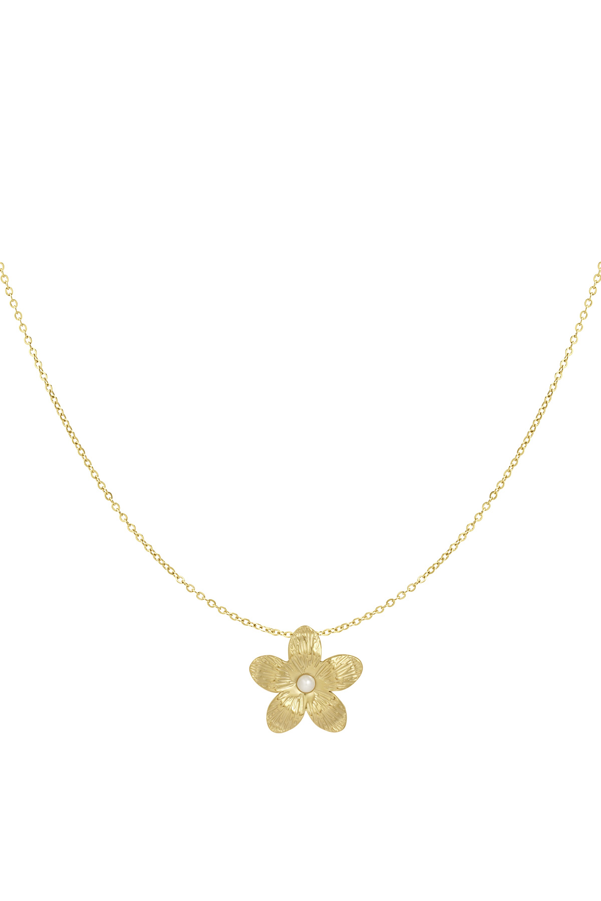 Ketting blossom burst - goud h5 