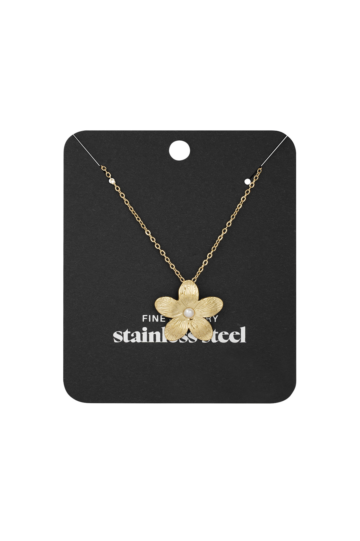 Necklace blossom burst - gold h5 Picture3