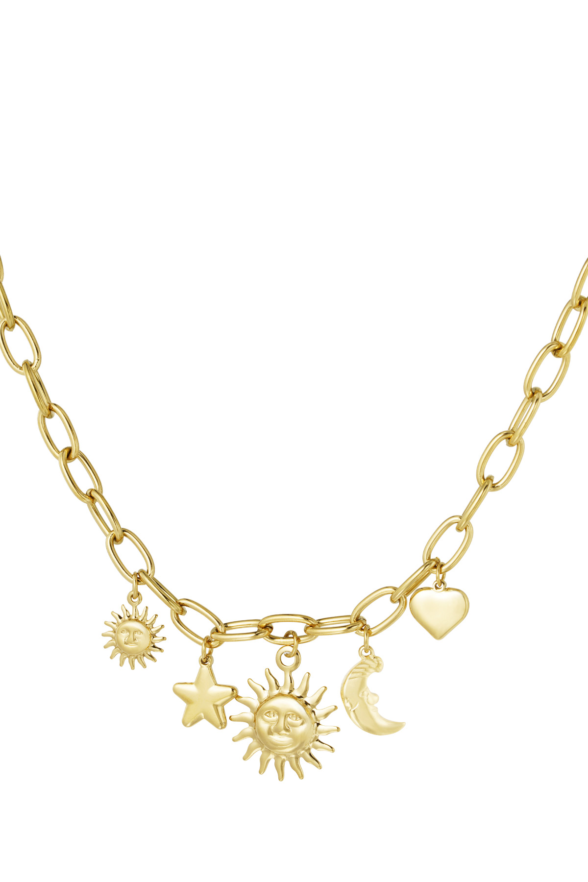 Ketting bright bliss - goud h5 