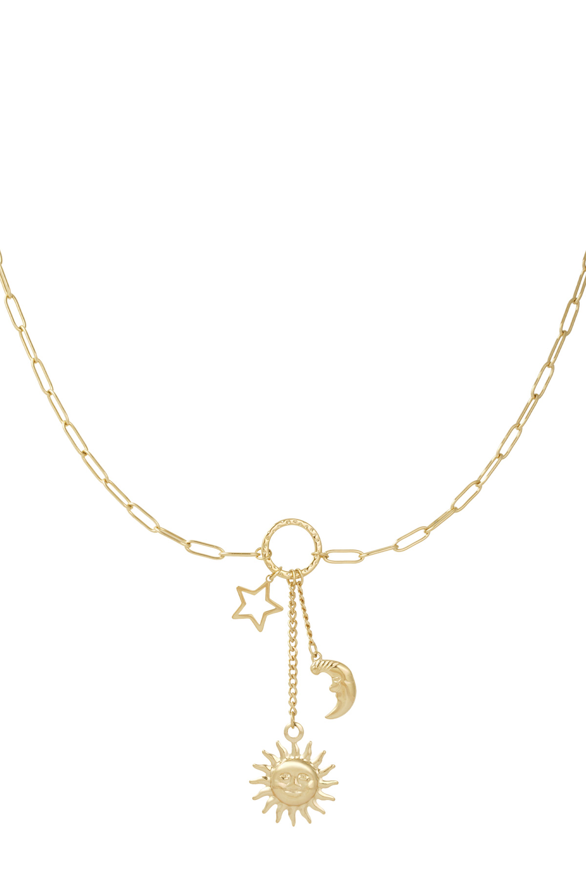 Necklace luminous love - gold h5 