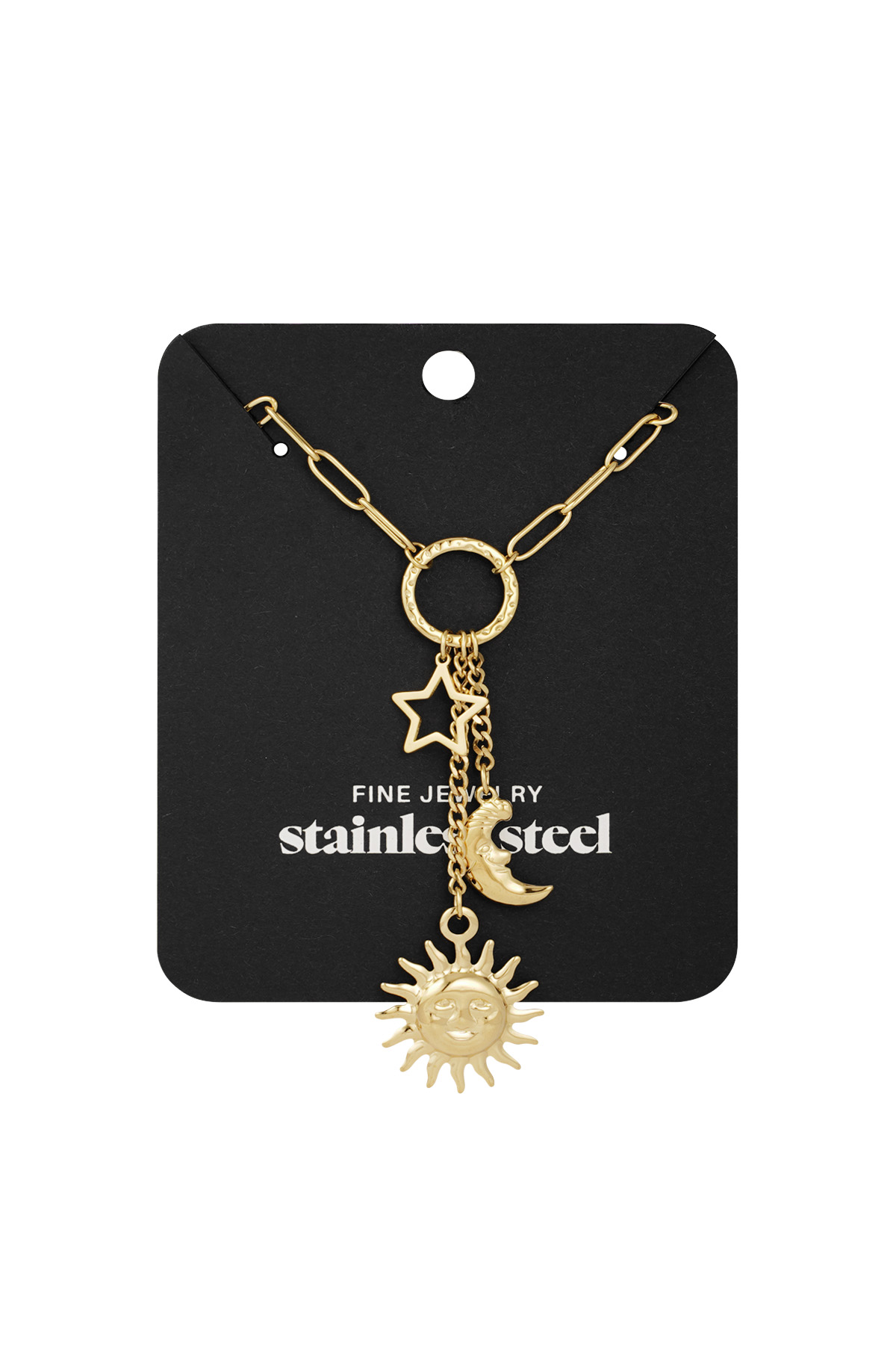 Collana amore luminoso - oro h5 Immagine3