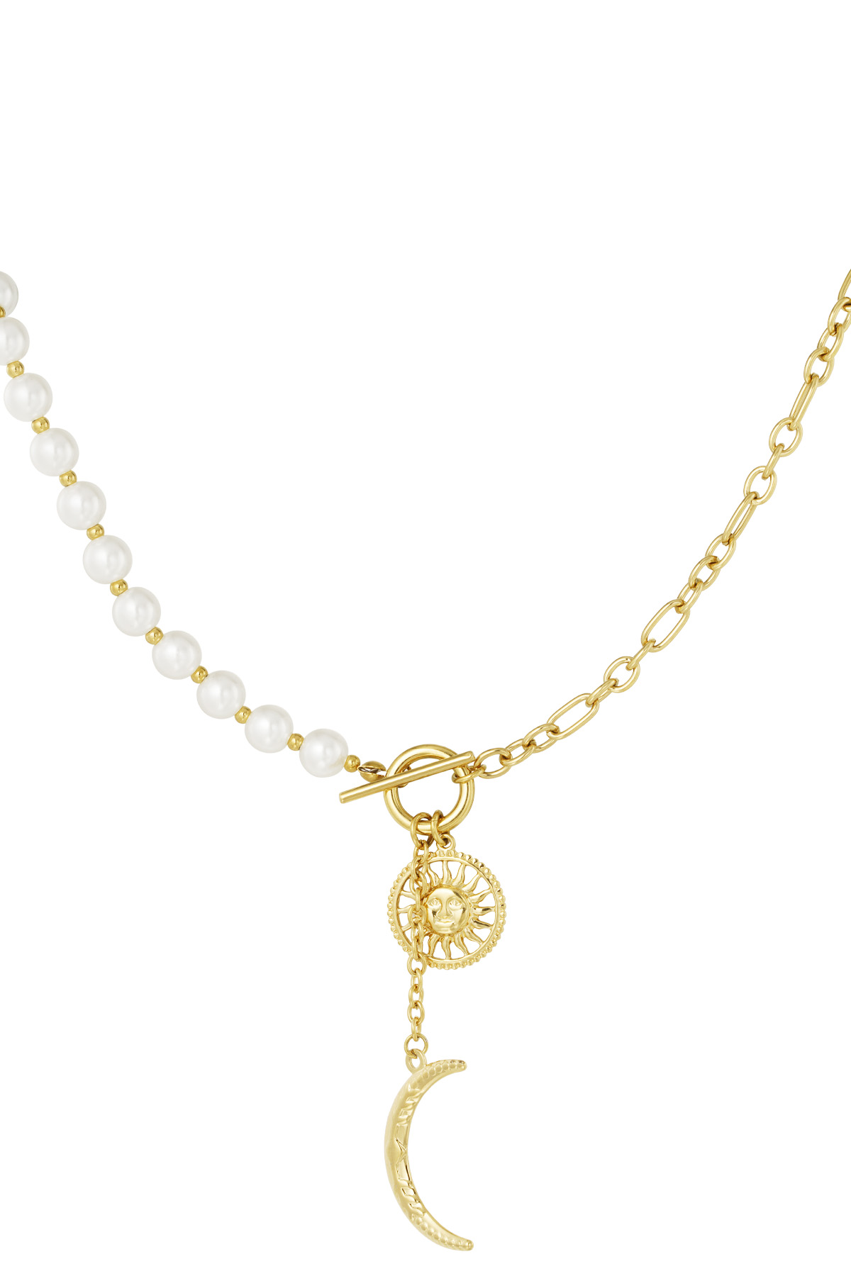 Collana tramonto scintilla - oro h5 