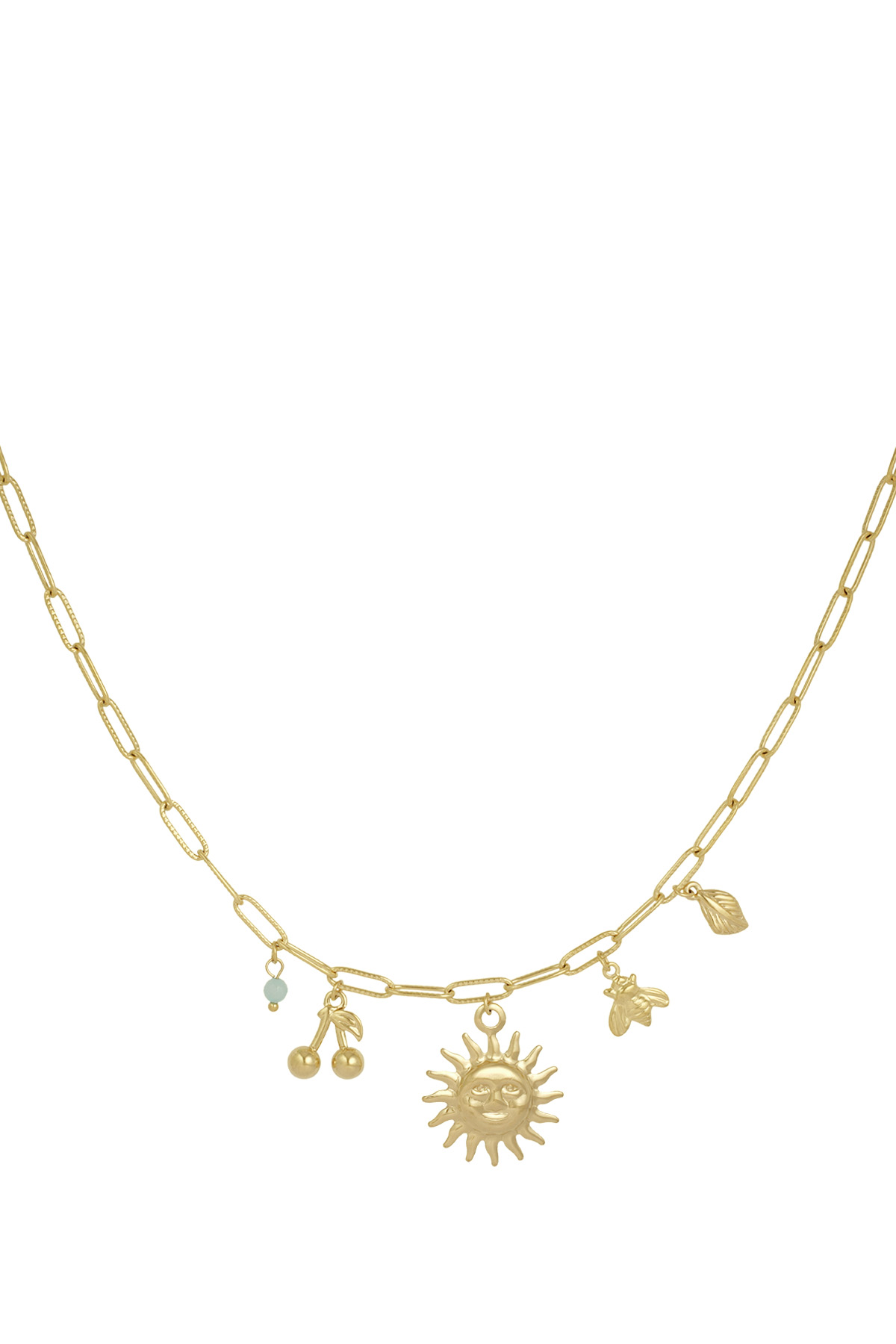 Ketting sunny delight - goud h5 